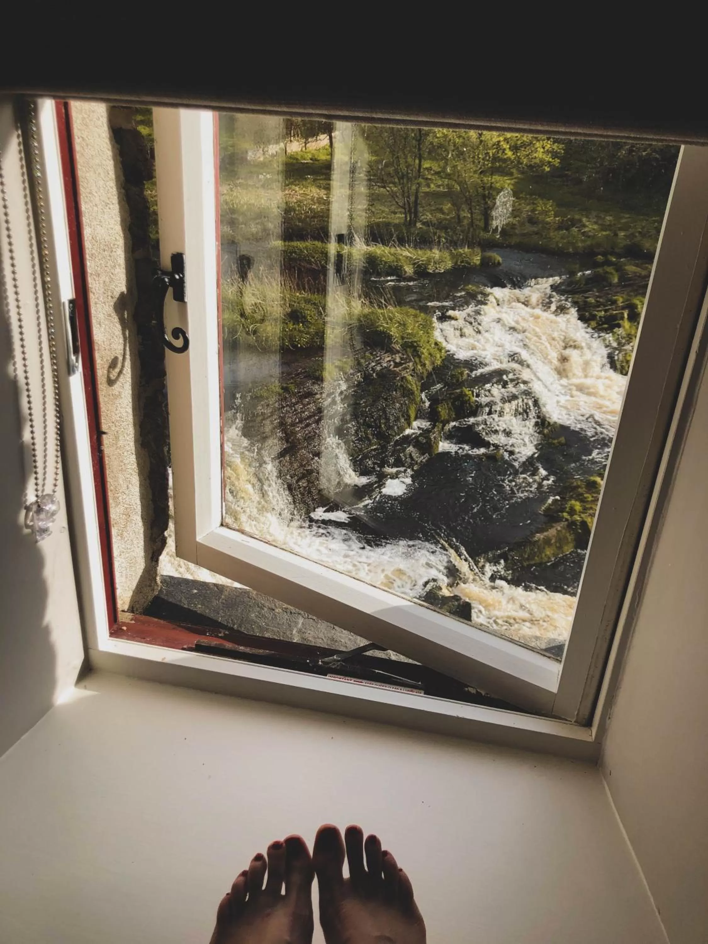 Natural landscape in Forss House