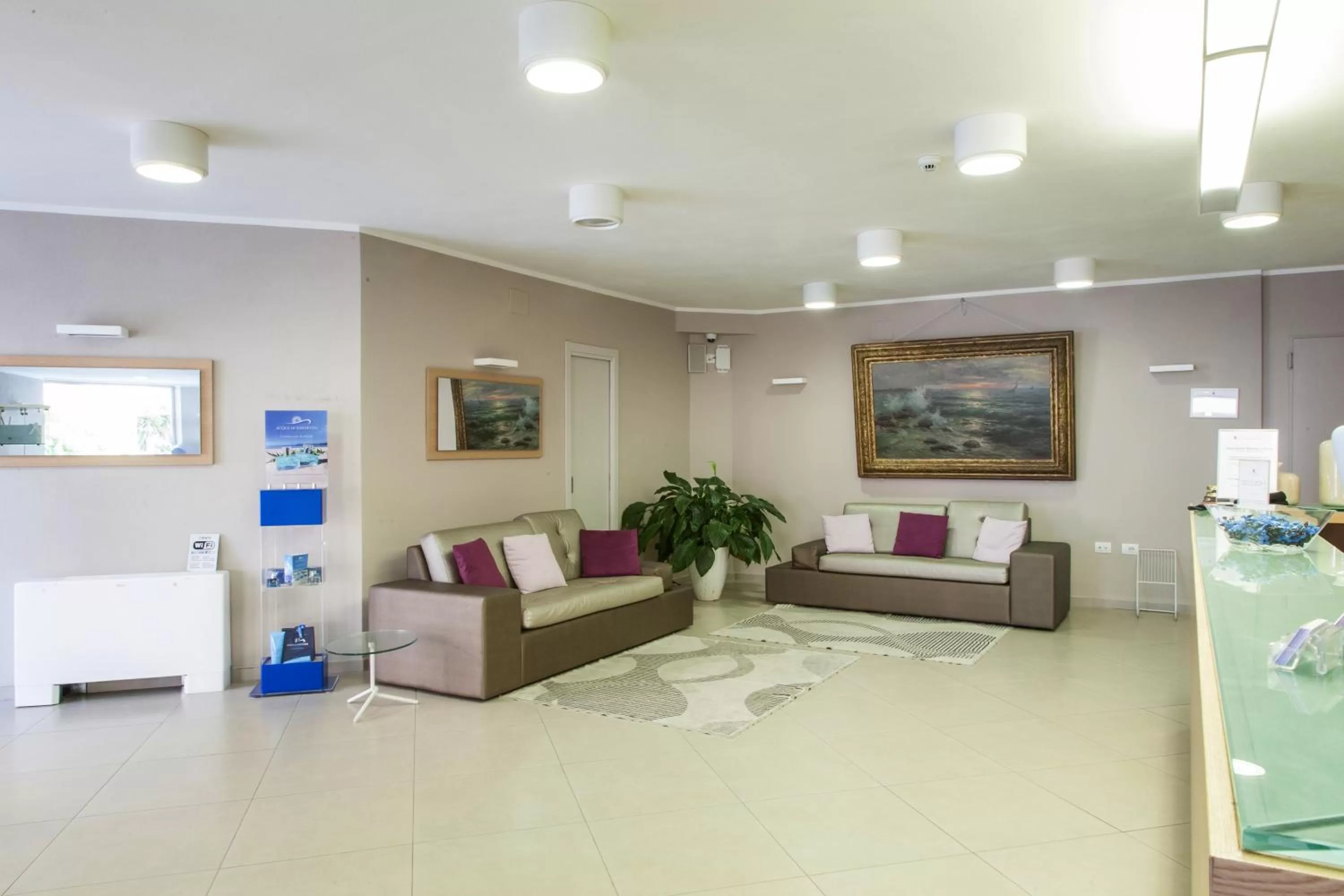 Lobby or reception in Alma di Alghero Hotel