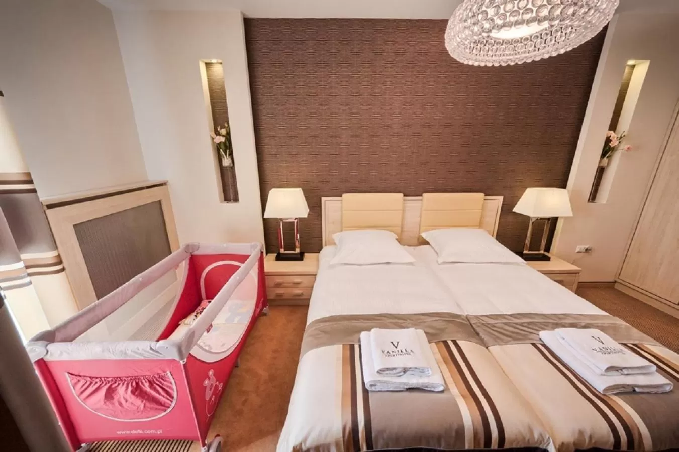 Bed in Aparthotel Vanilla