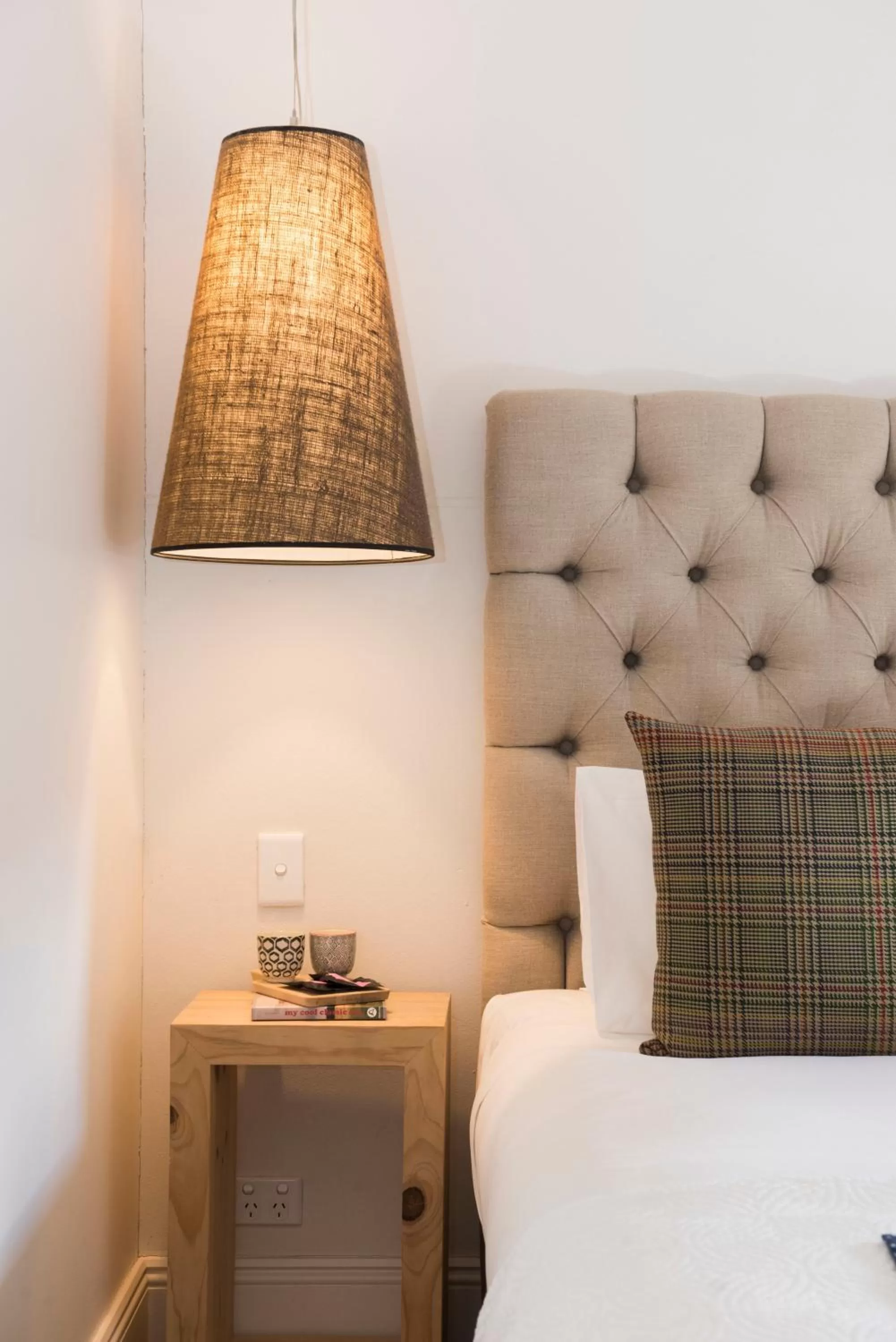 Bed in Perry Street Boutique Hotel