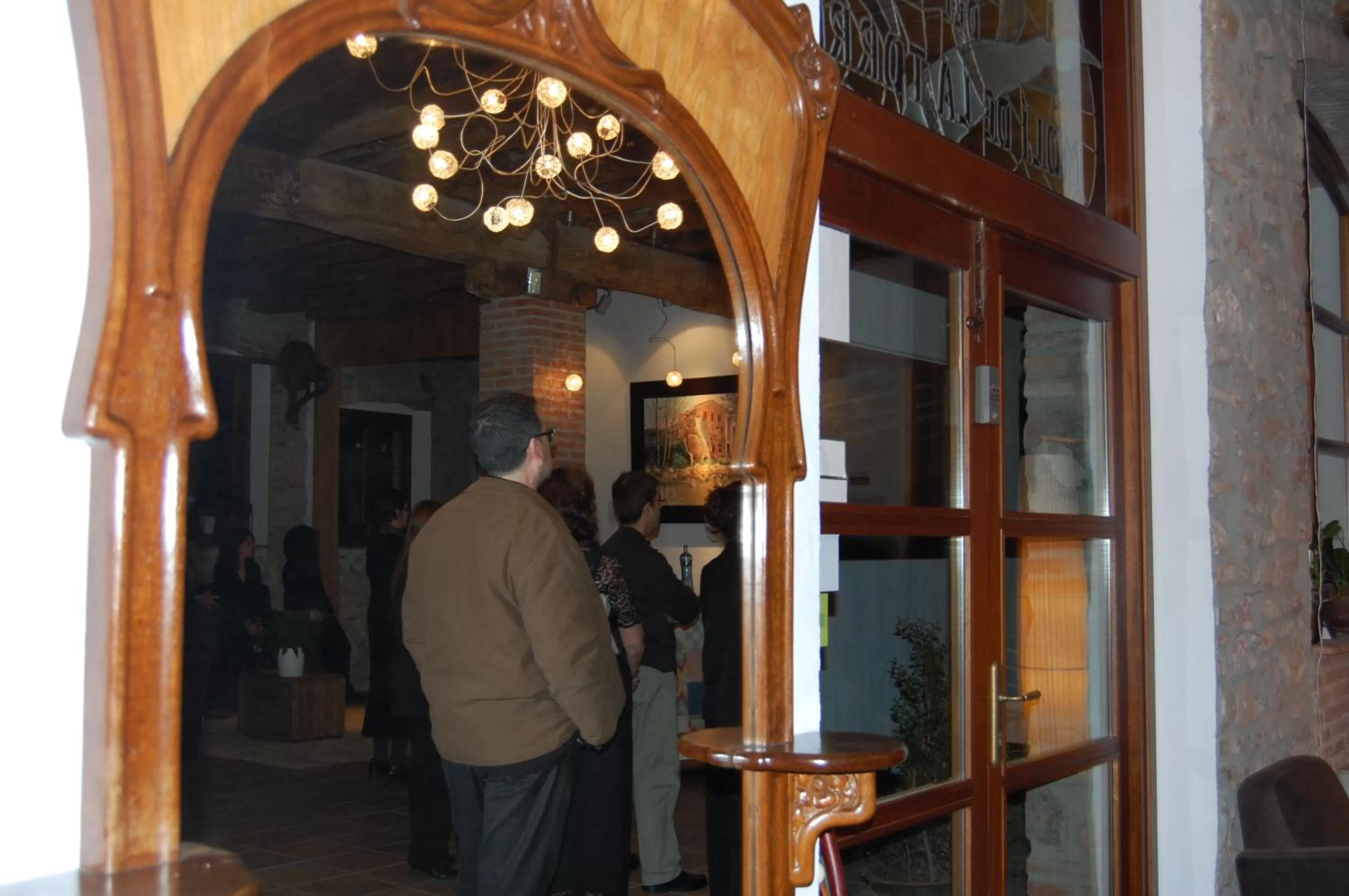 Decorative detail in Hotel Moli De La Torre