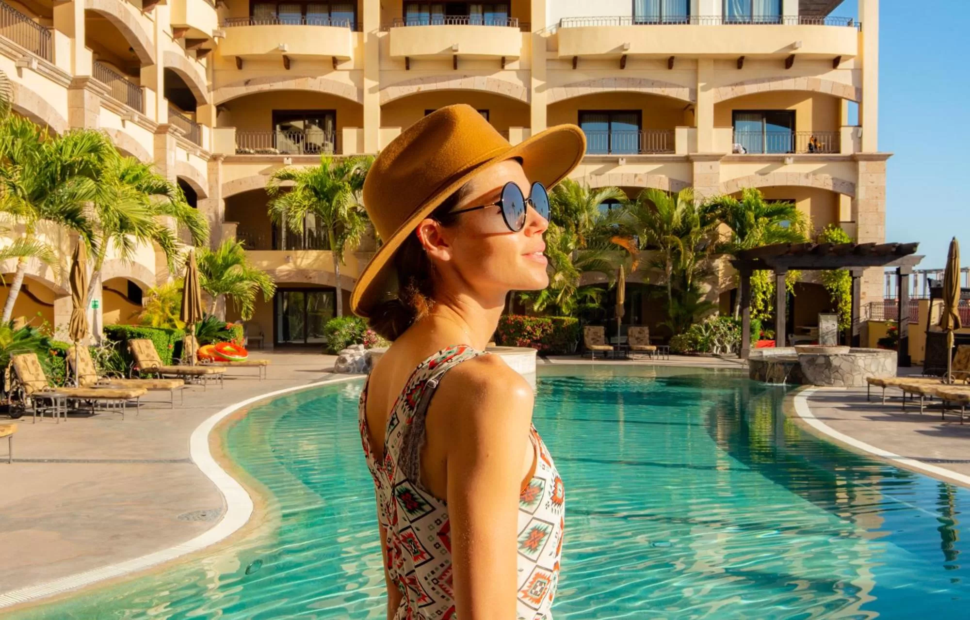 Swimming pool in La Mision Loreto