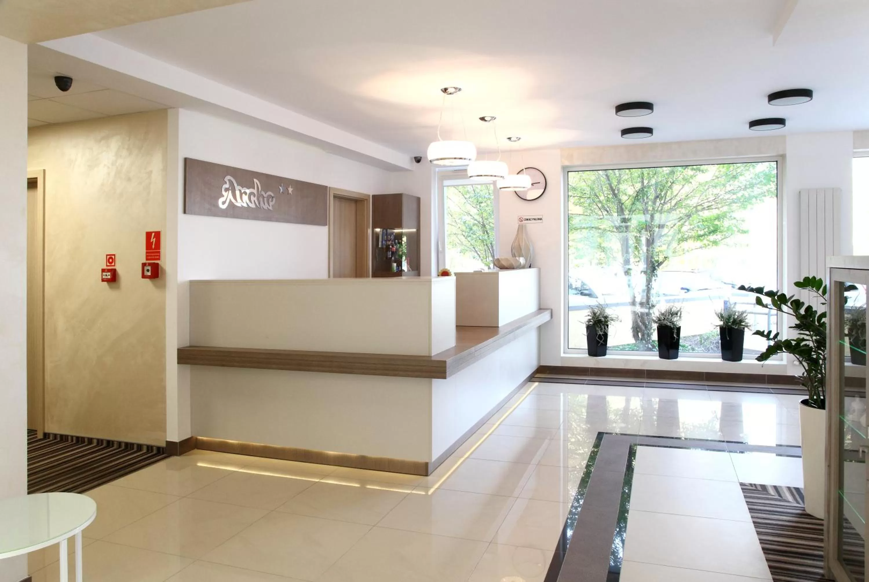 Lobby or reception in Arche Hotel Siedlce