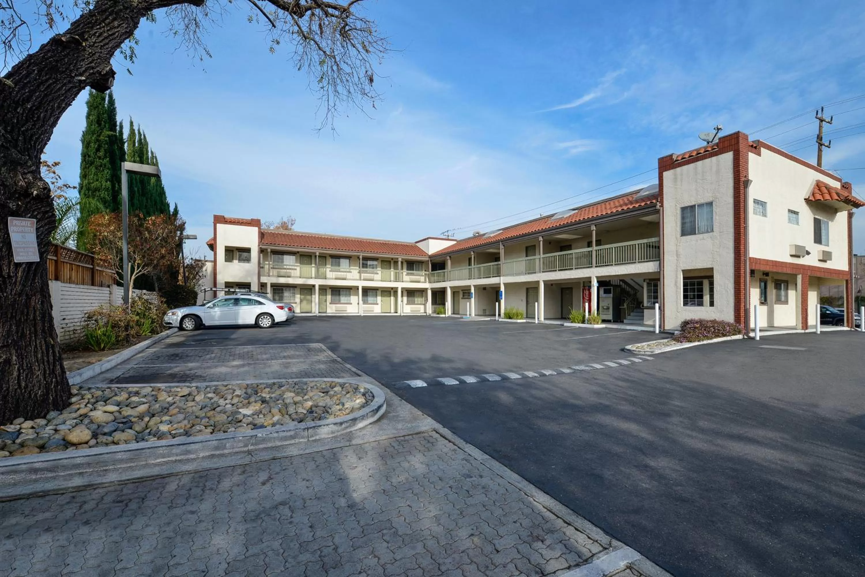 Property building in Americas Best Value Inn San Jose Convention Center
