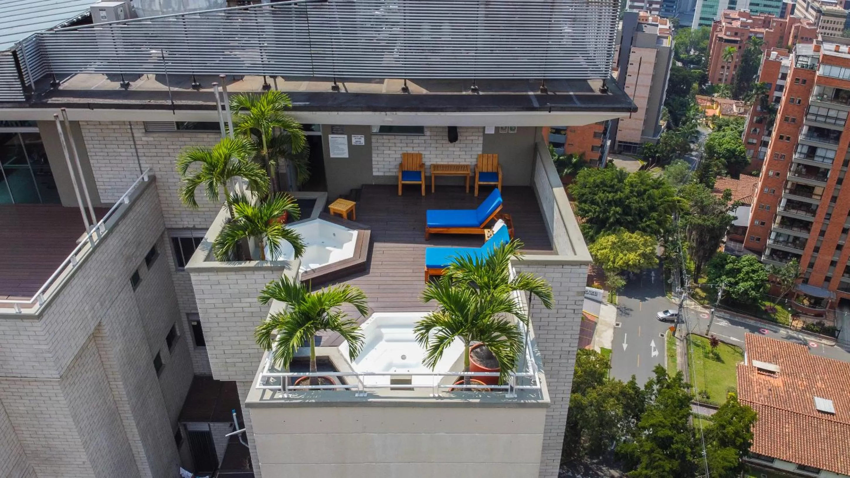 Bird's eye view in Apartamentos Poblado Alejandría by HOUSY HOST
