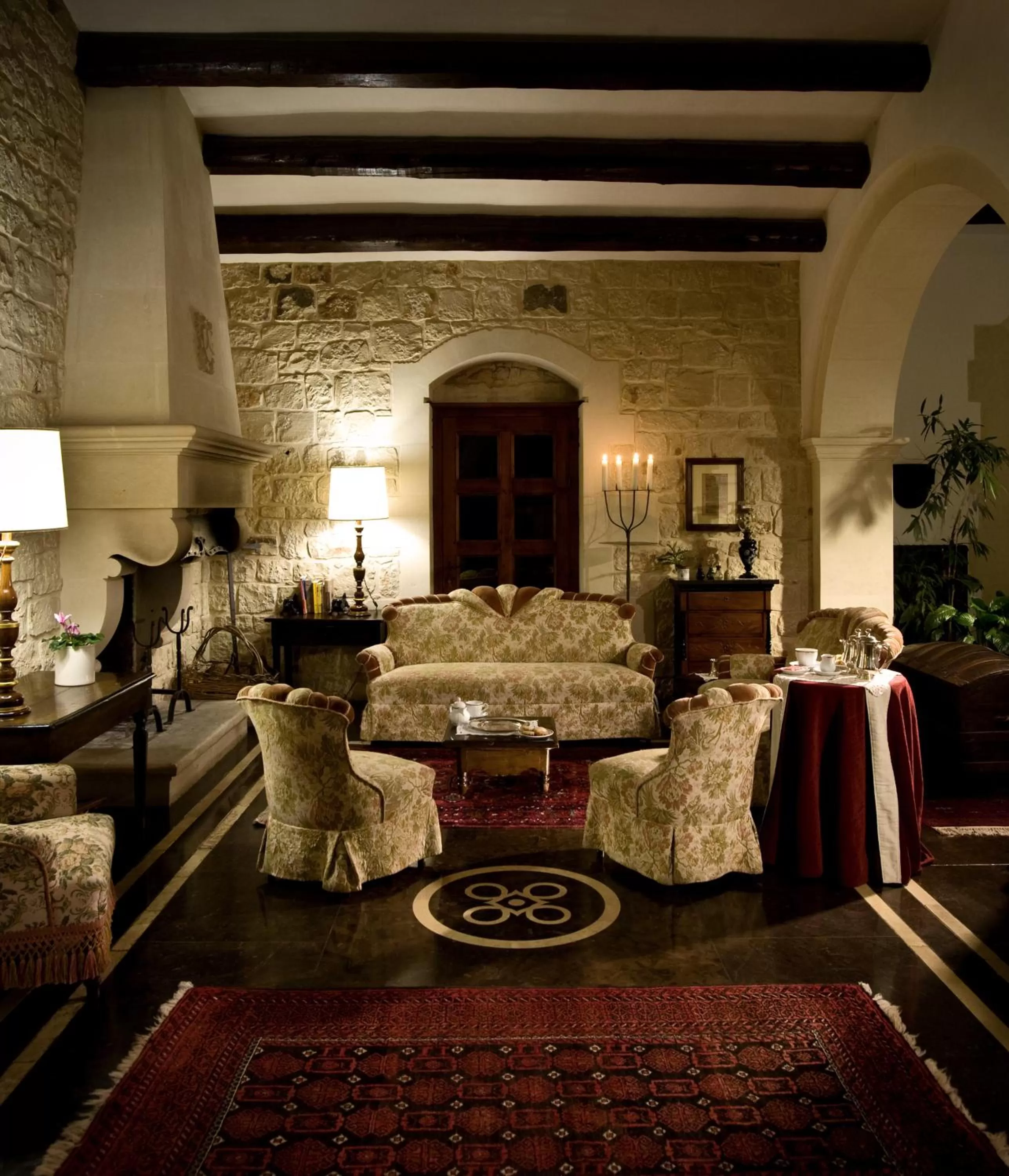 Living room in Eremo Della Giubiliana