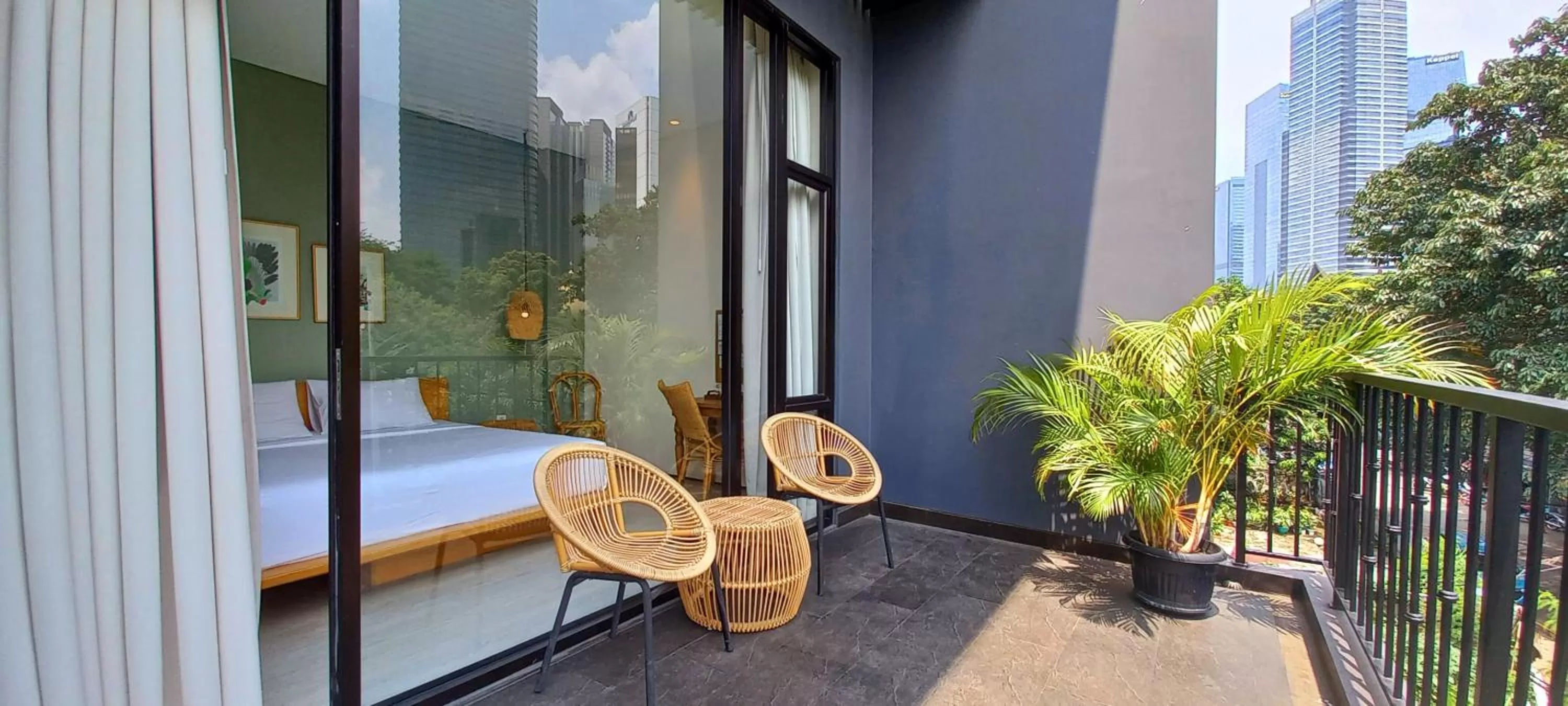 Balcony/Terrace in La Boheme, Rooms and Coffee