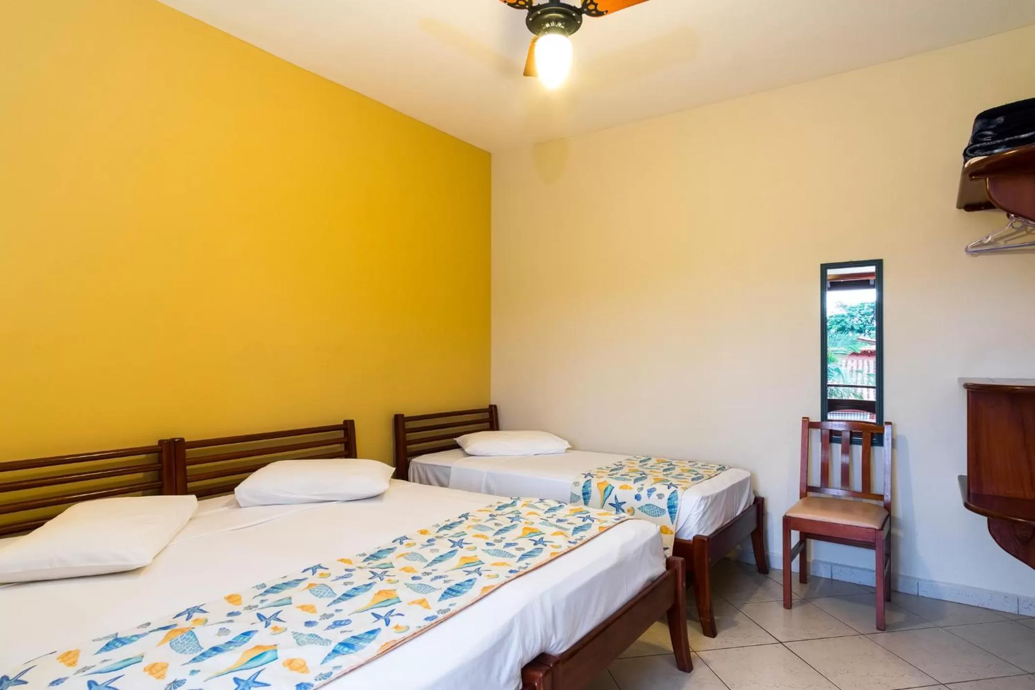 Bed in Pousada Mar Azul