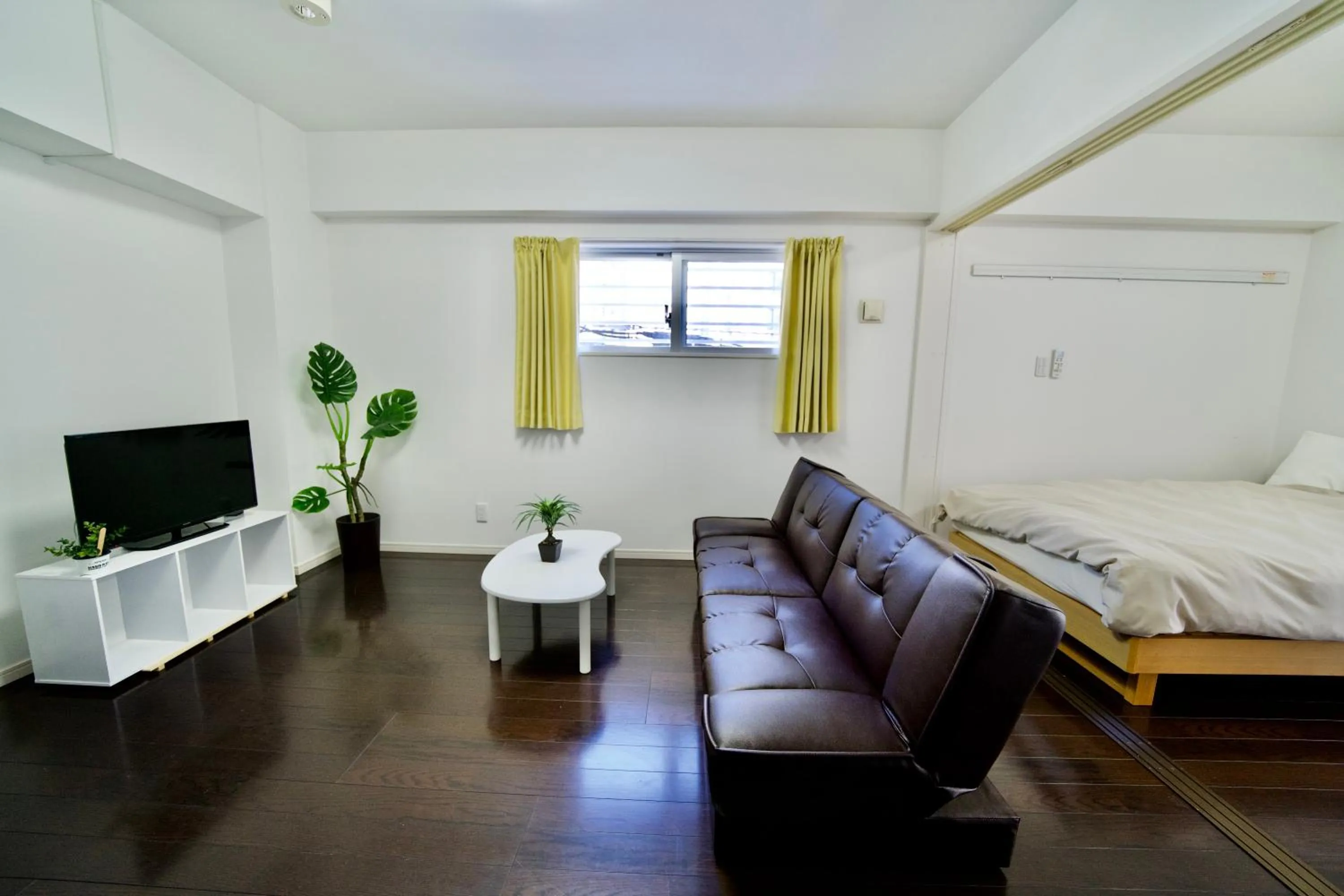 Seating area, Bed in Villa Izumizaki