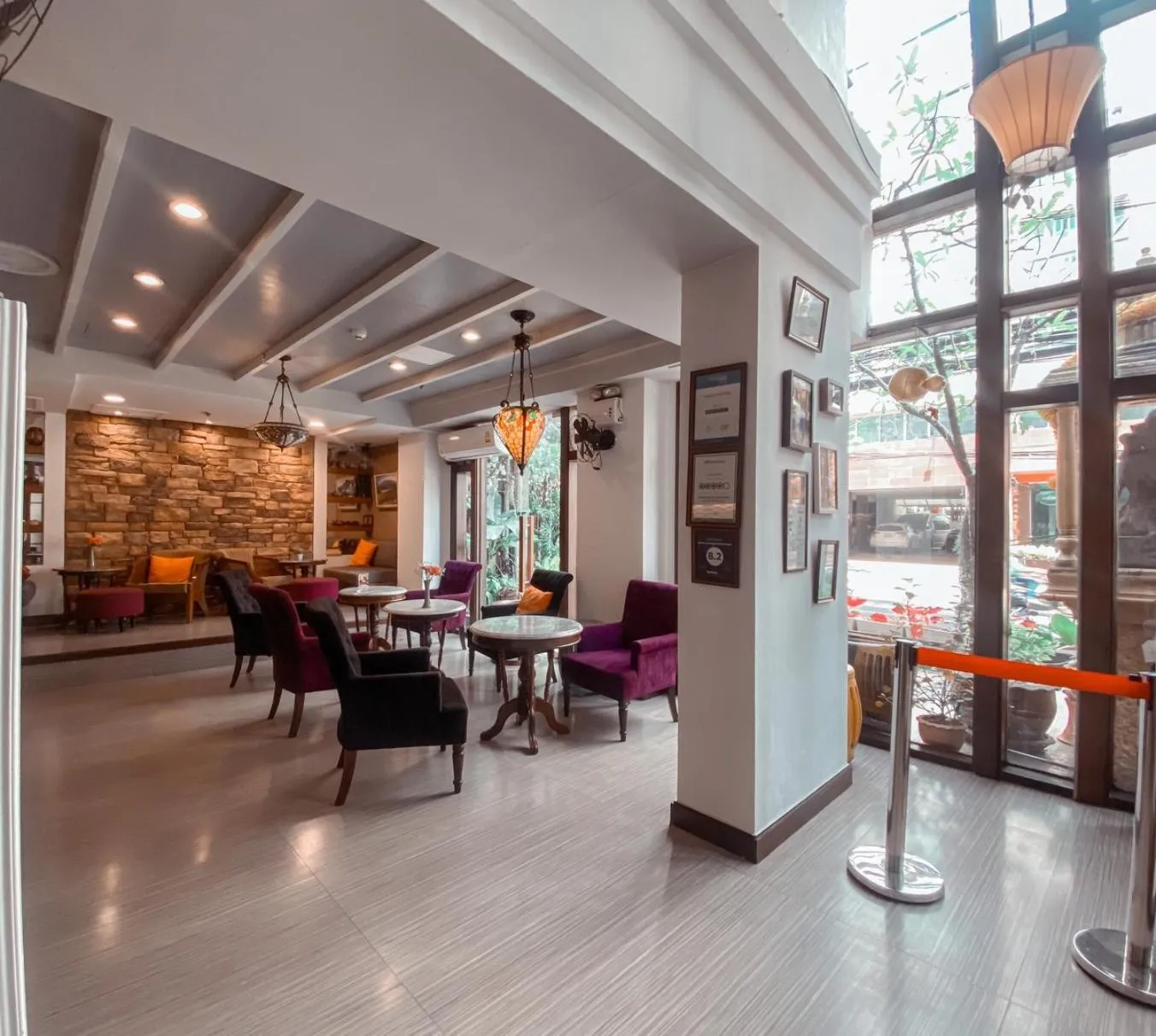 Lobby or reception in The Siam Heritage Hotel