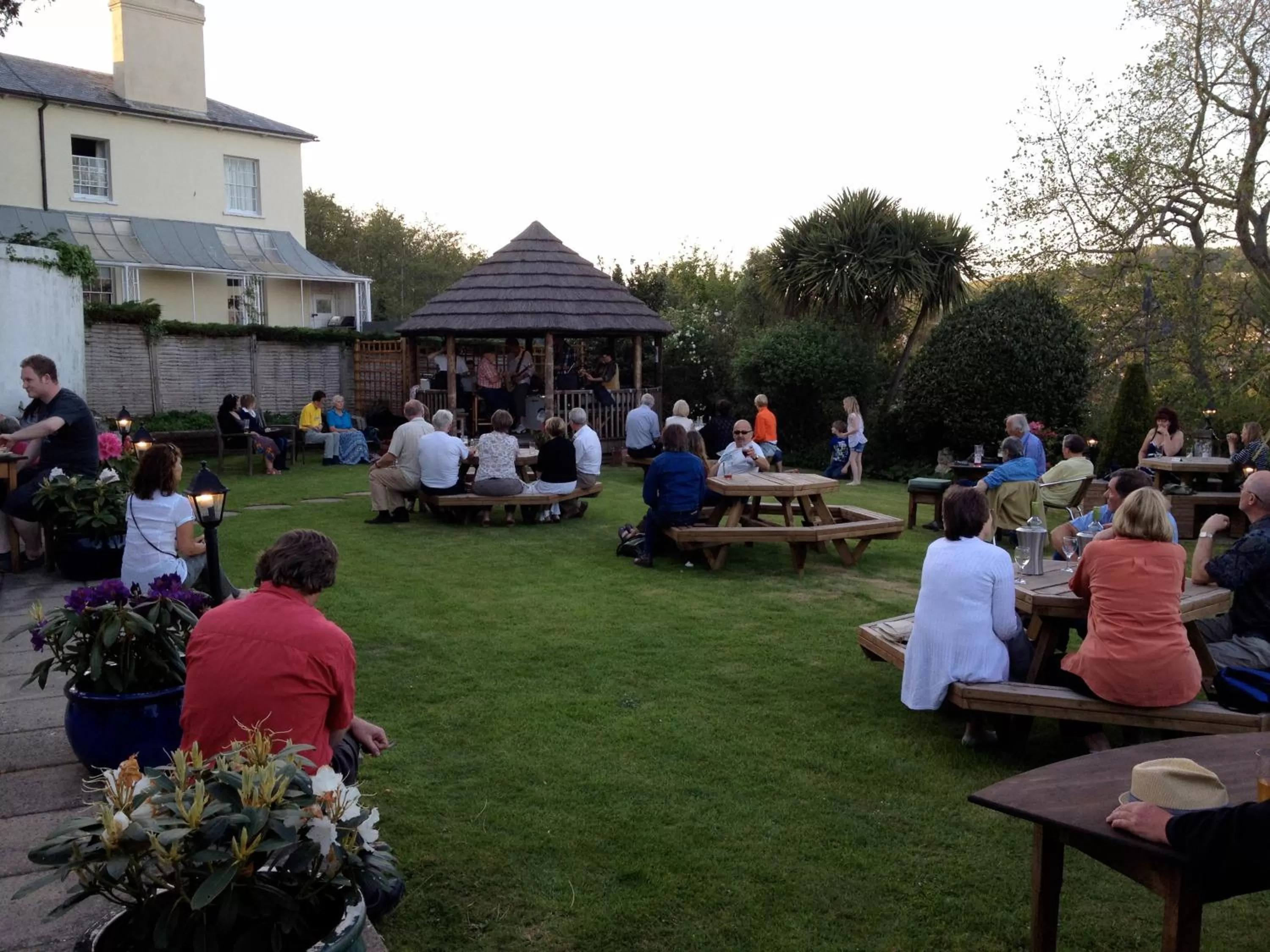 People in The Mariners Hotel