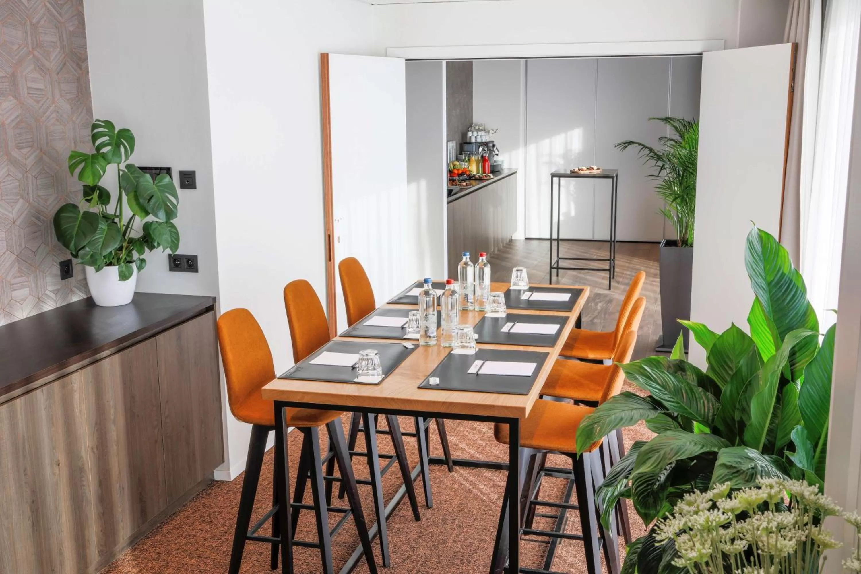 On site in Radisson Blu Hotel, Bruges