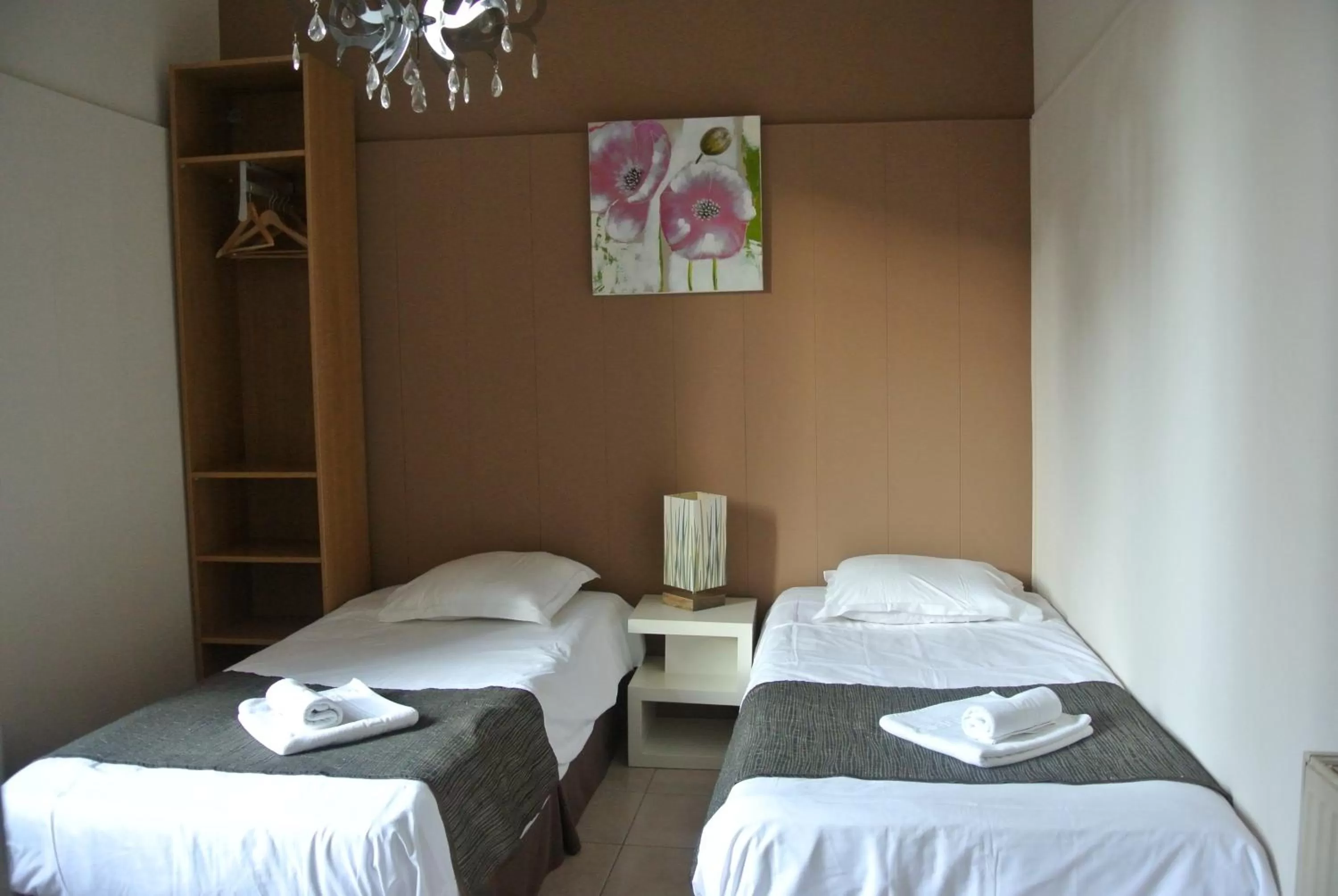 Bedroom, Bed in Hotel Danemark