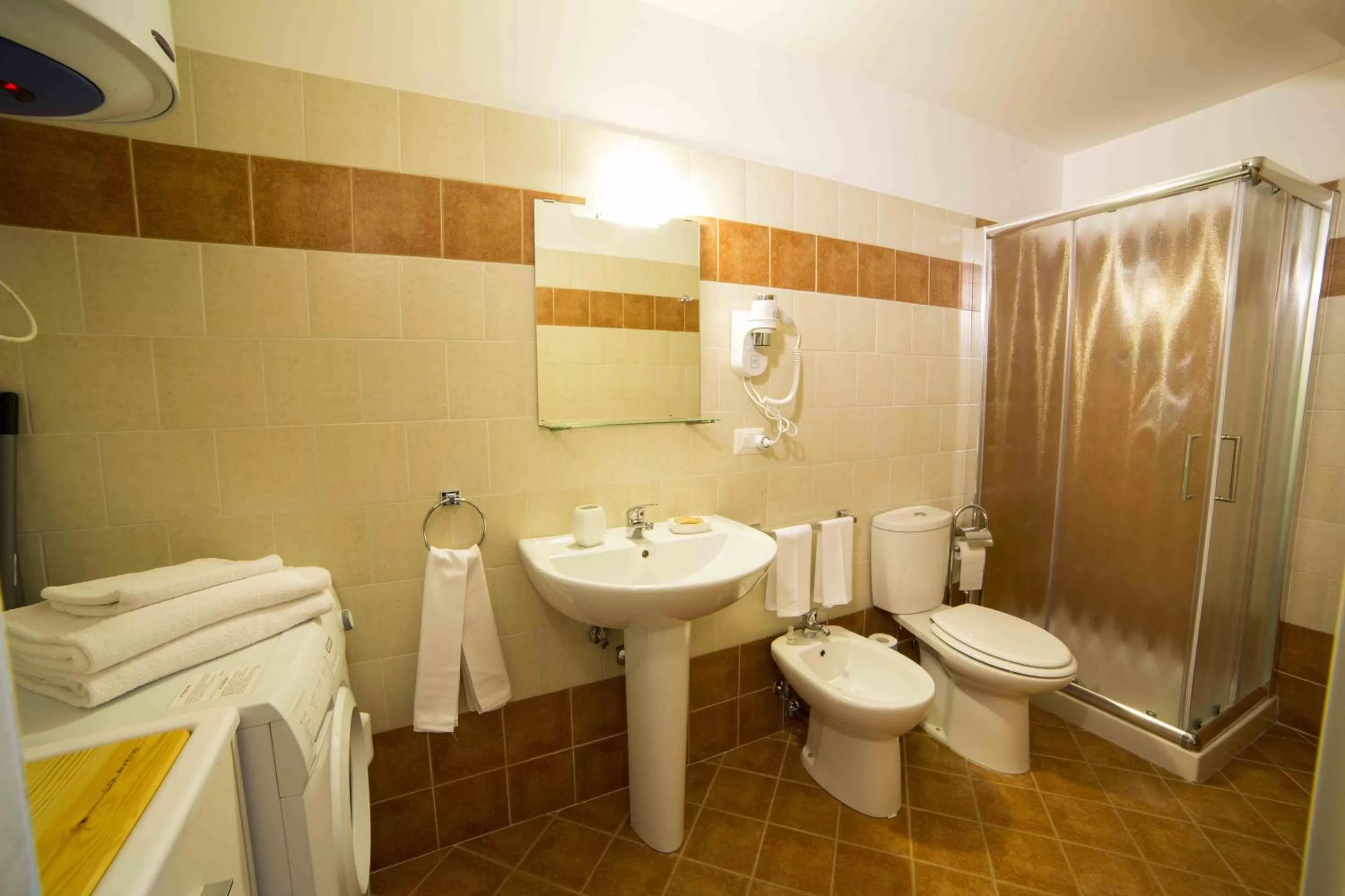 Shower in Dimora De Mauro