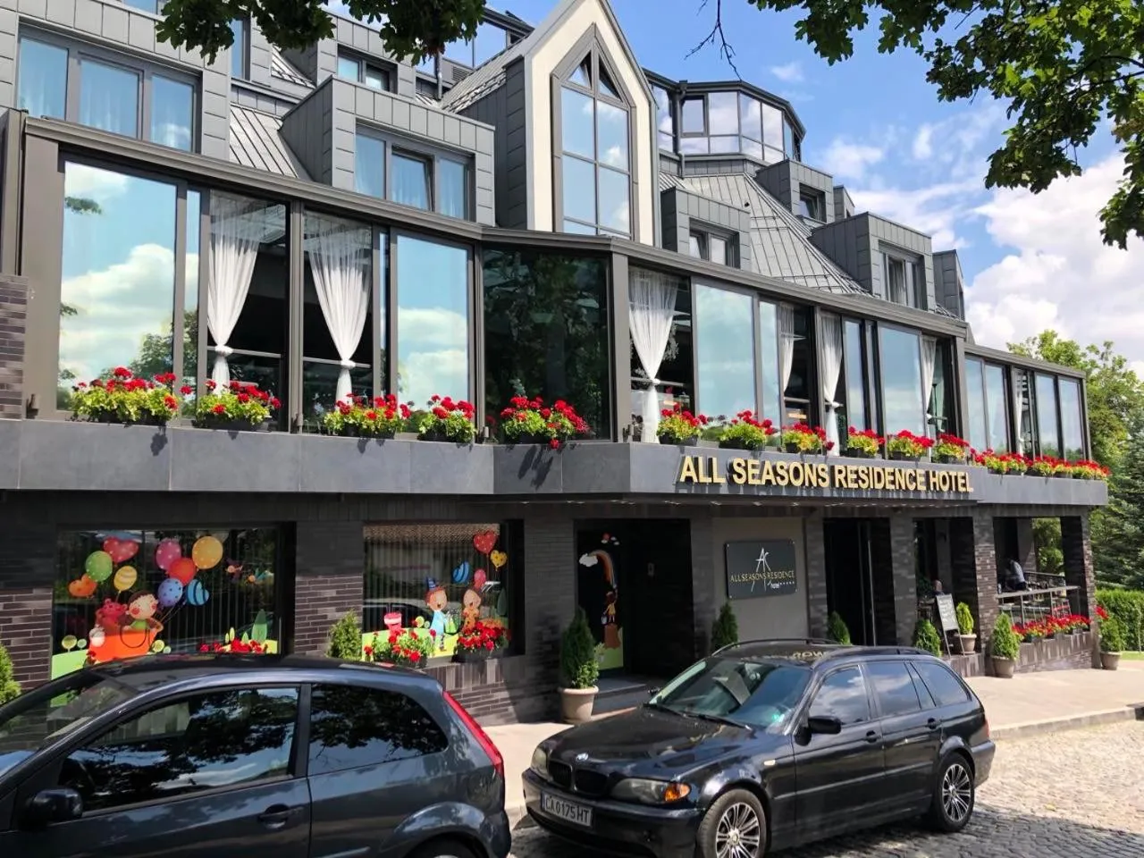 Property building in All Seasons Residence Design Hotel - Free parking