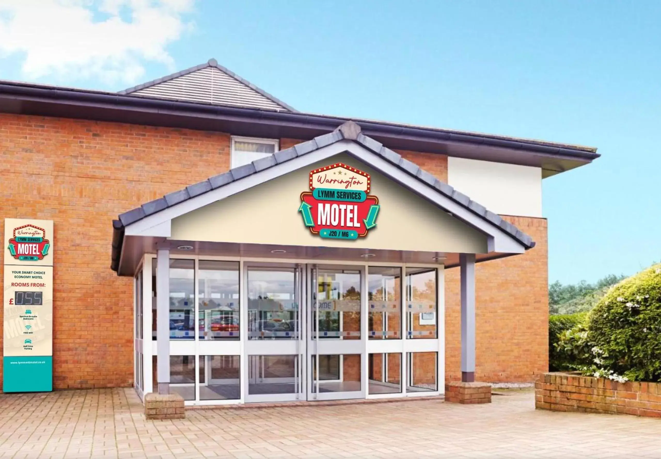 Warrington Motel, J20 M6 Lymm Services Warrington Motel, J20 M6 Lymm Services