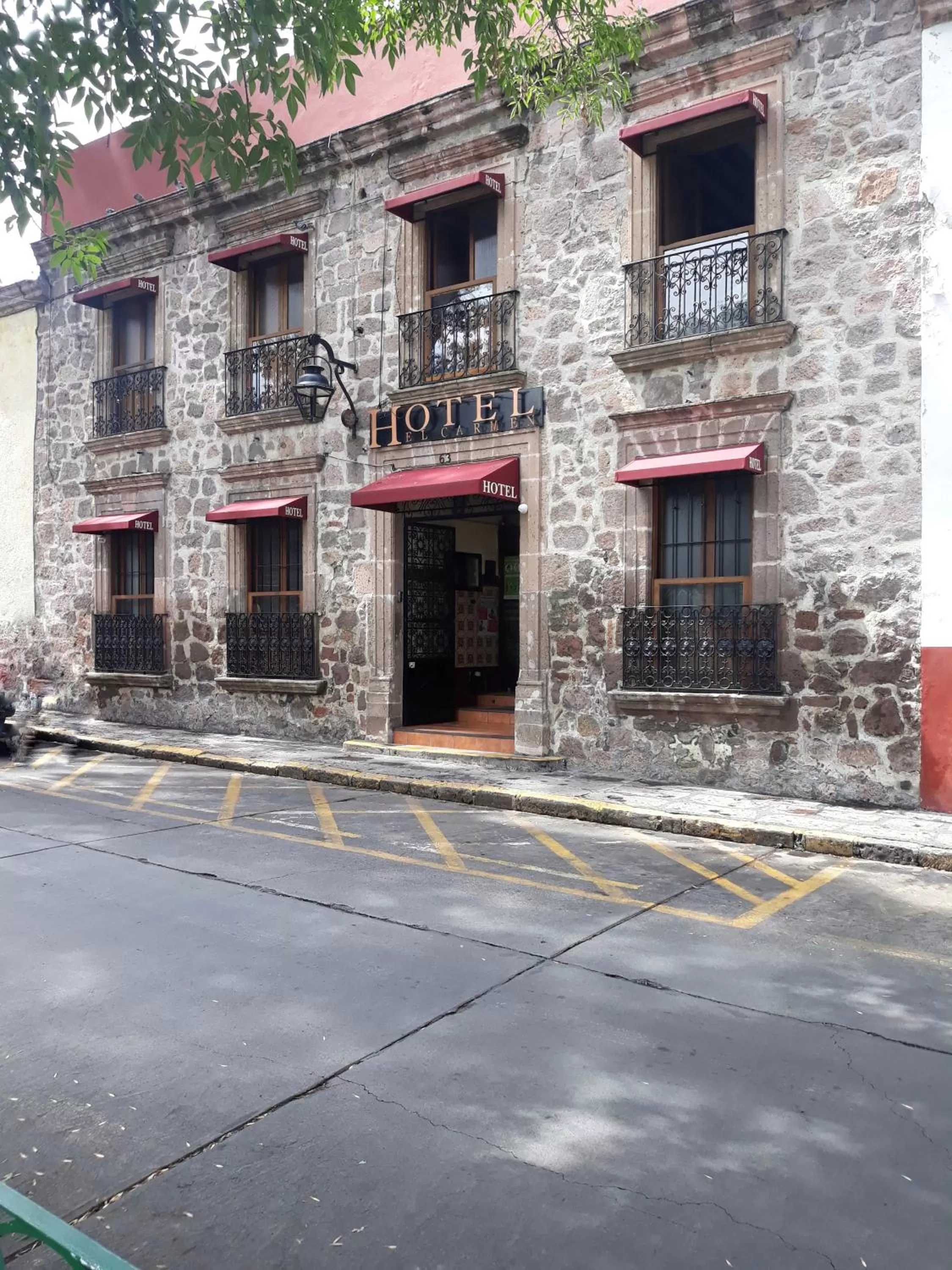 Property building in Hotel el Carmen, Morelia