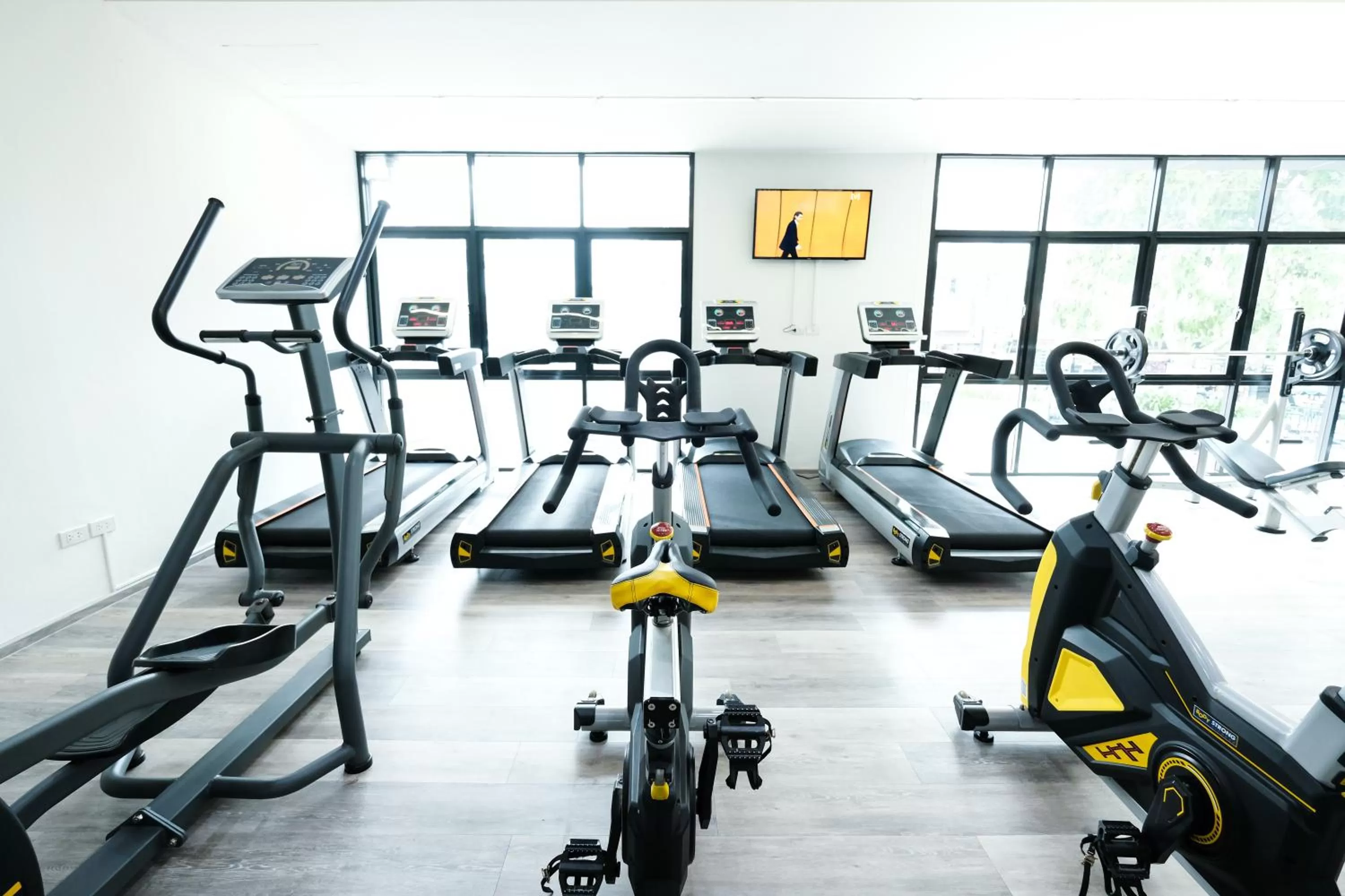 Fitness centre/facilities in P Plus Hotel