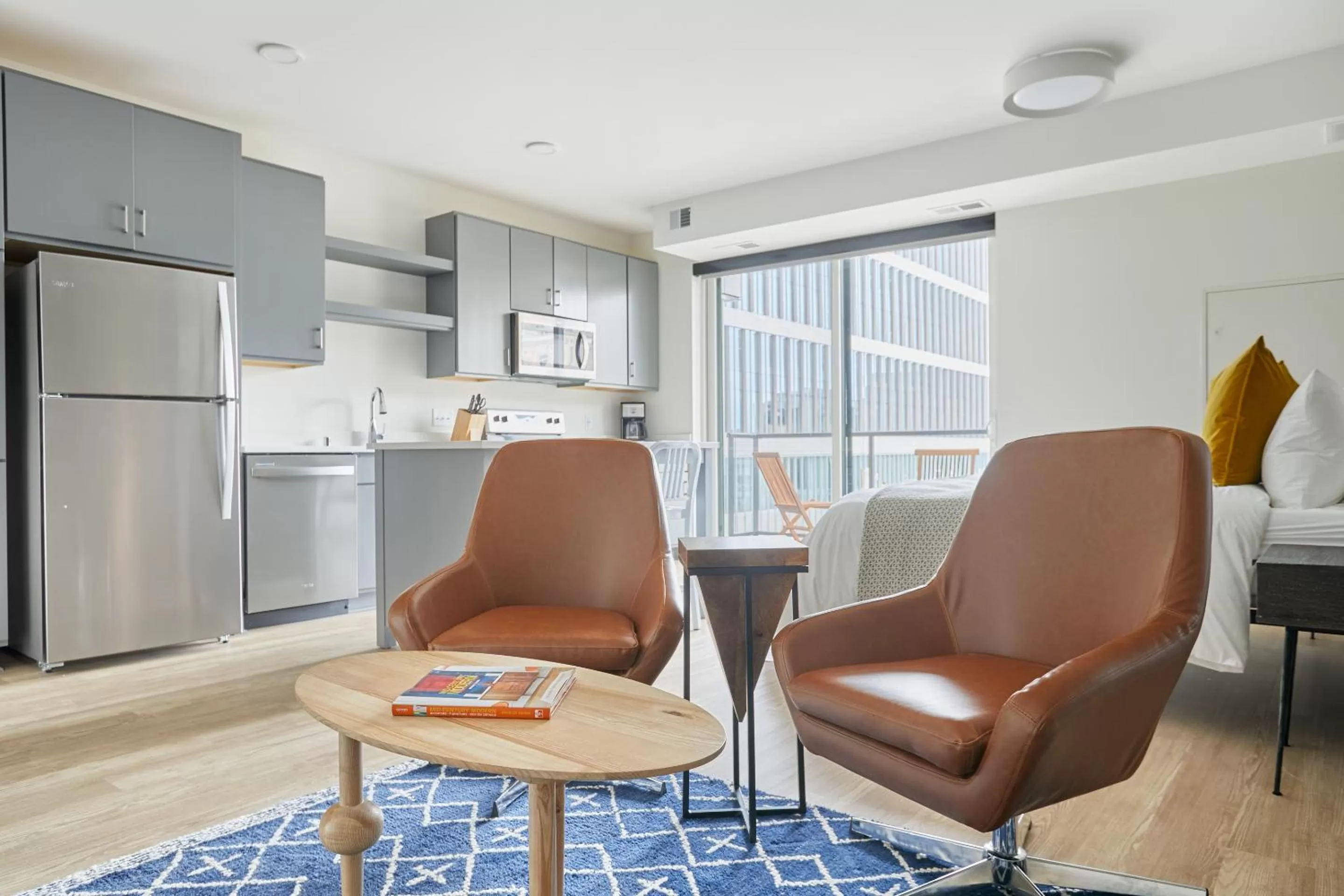 Living room in Sonder at Sora