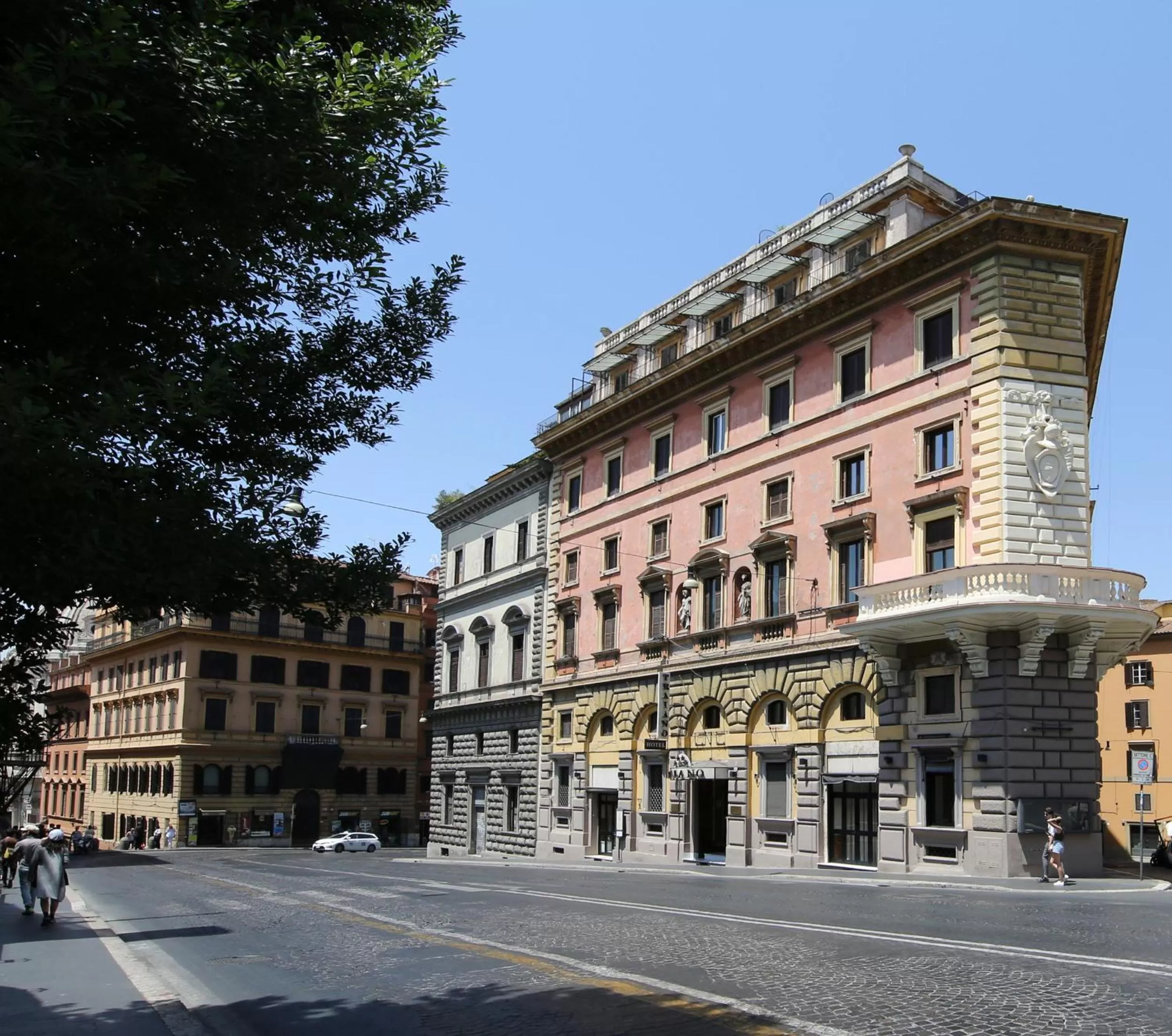 Property building in Hotel Traiano