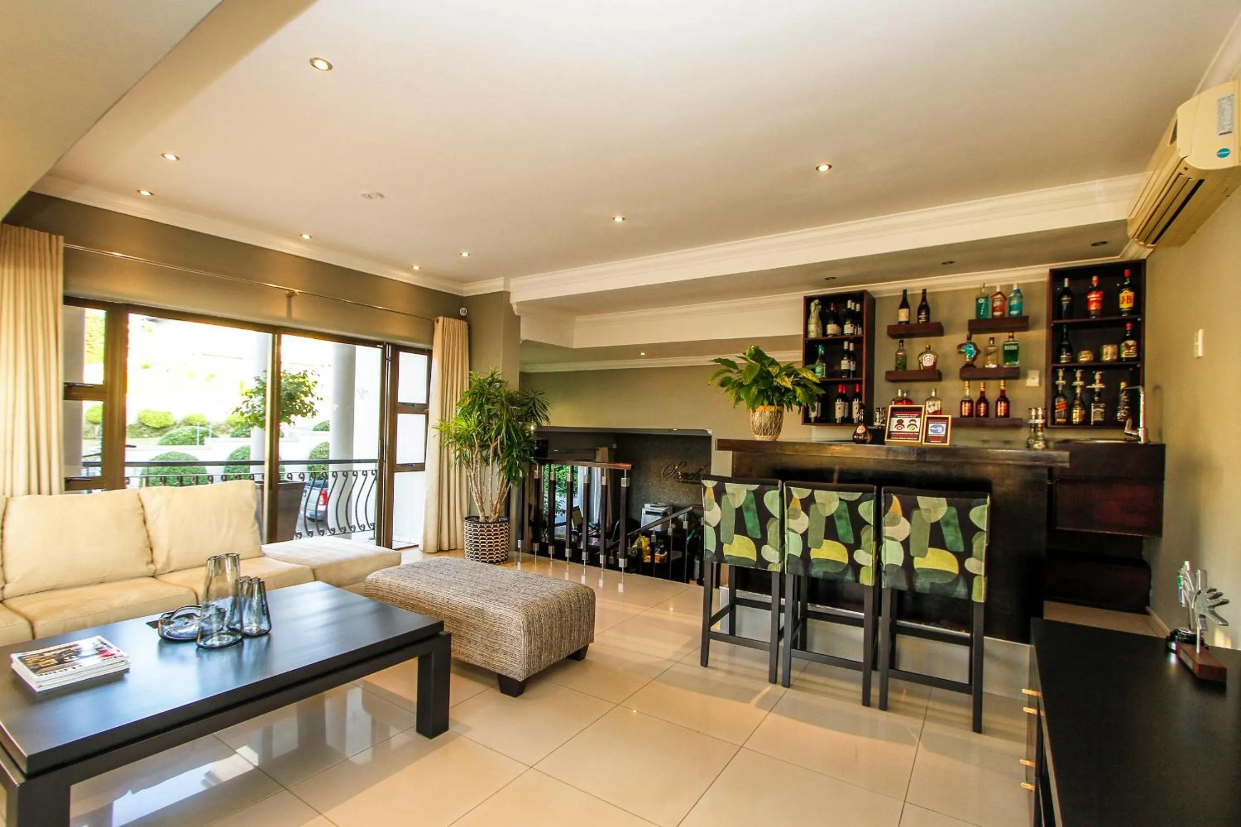 Lounge or bar in Sanchia Luxury Guest House