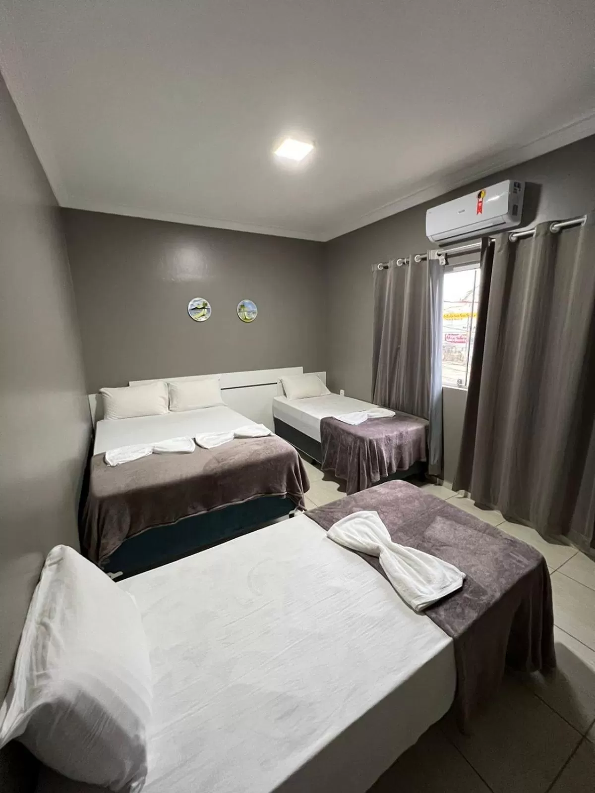 Bed in Pousada Praia Bela