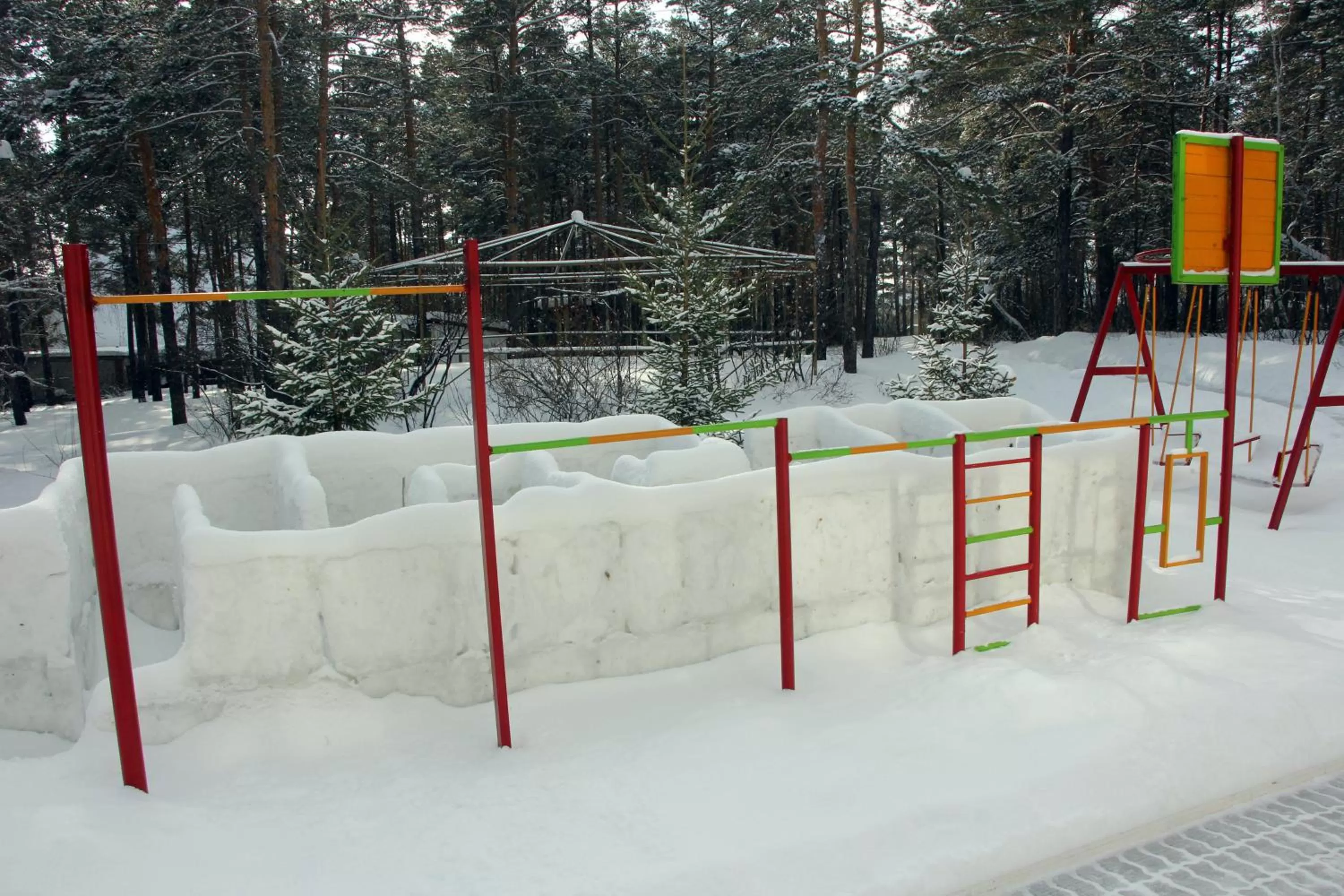 Winter in Zhaylau Hotel