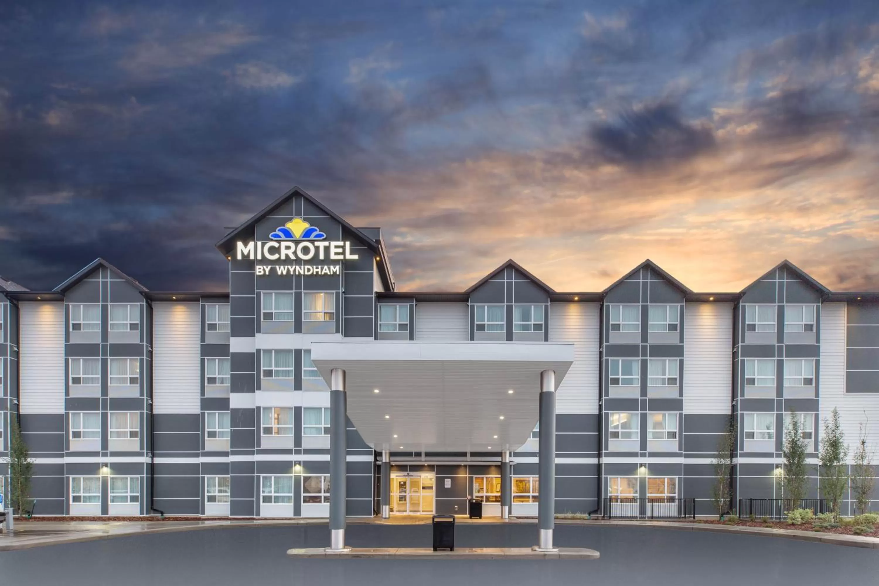 Facade/entrance in Microtel Inn & Suites by Wyndham Fort McMurray