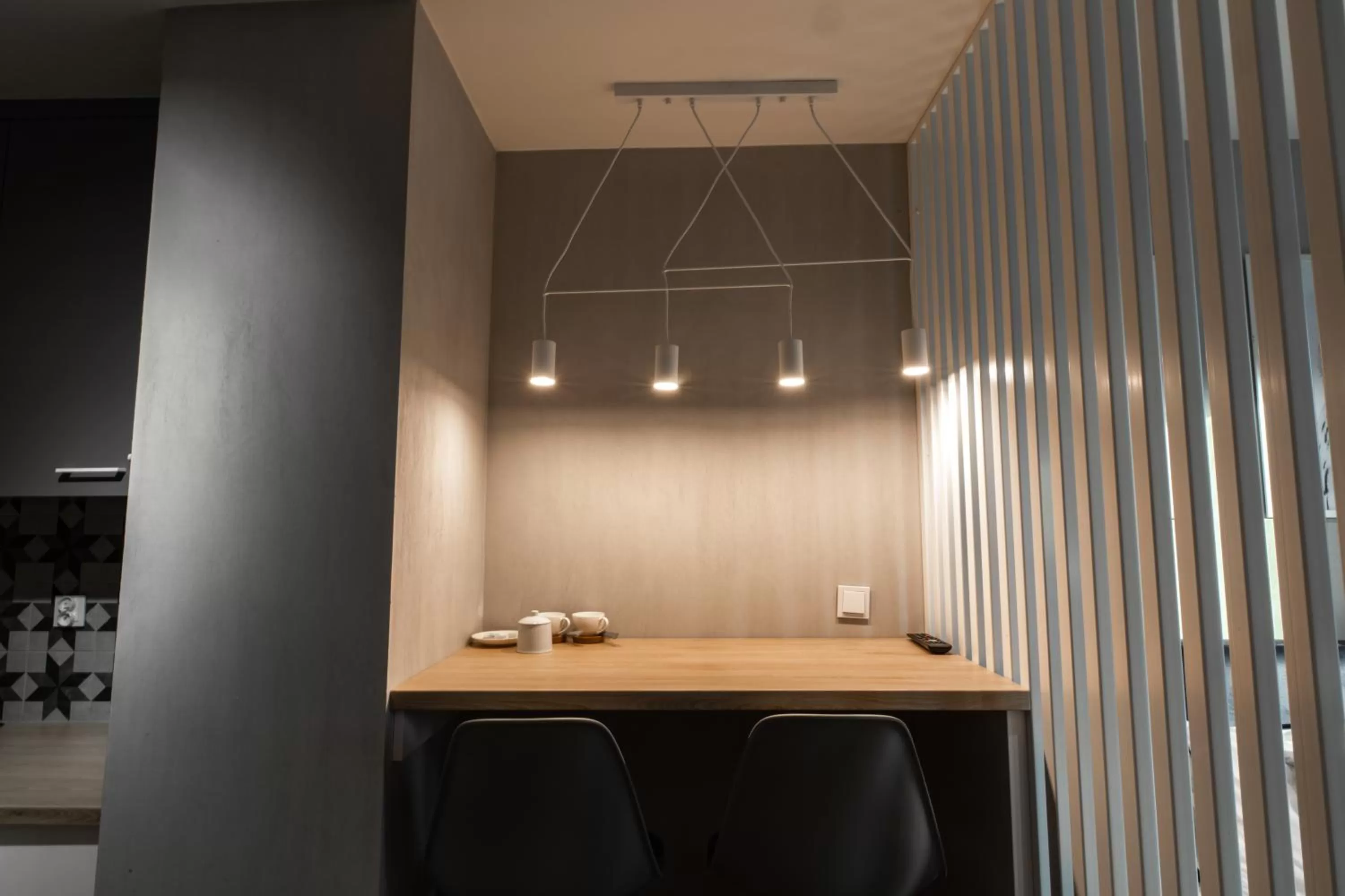 Dining area in Stylowe Apartamenty Plewiska