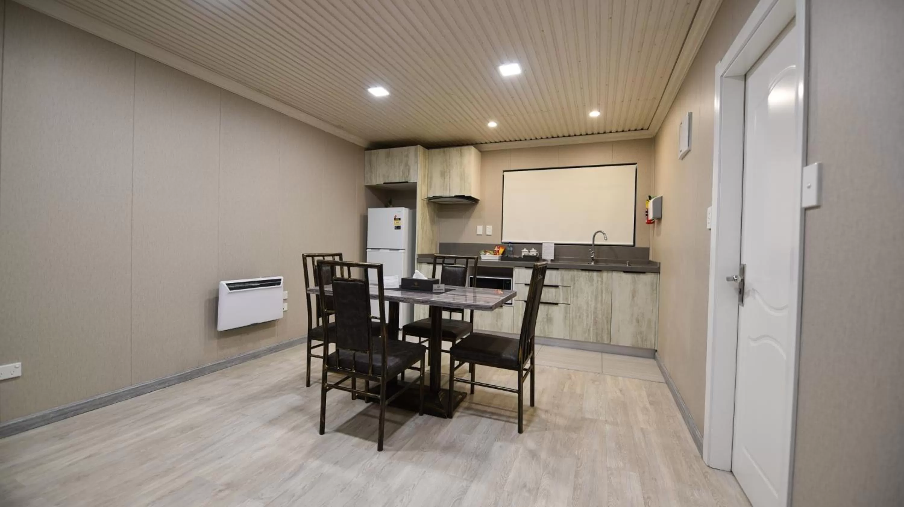 Dining area in Regal Residency