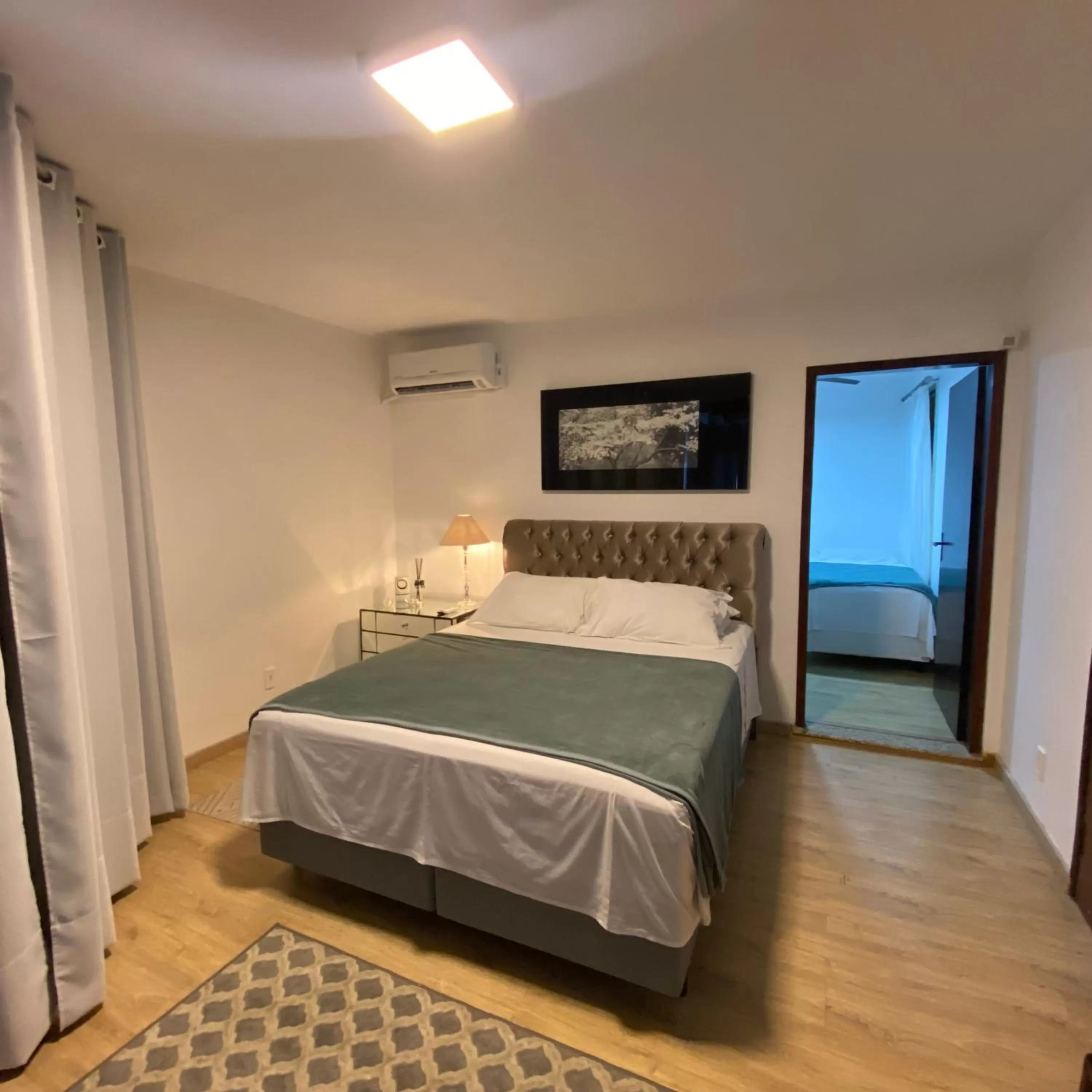 Bed in Pousada Casa da Praia