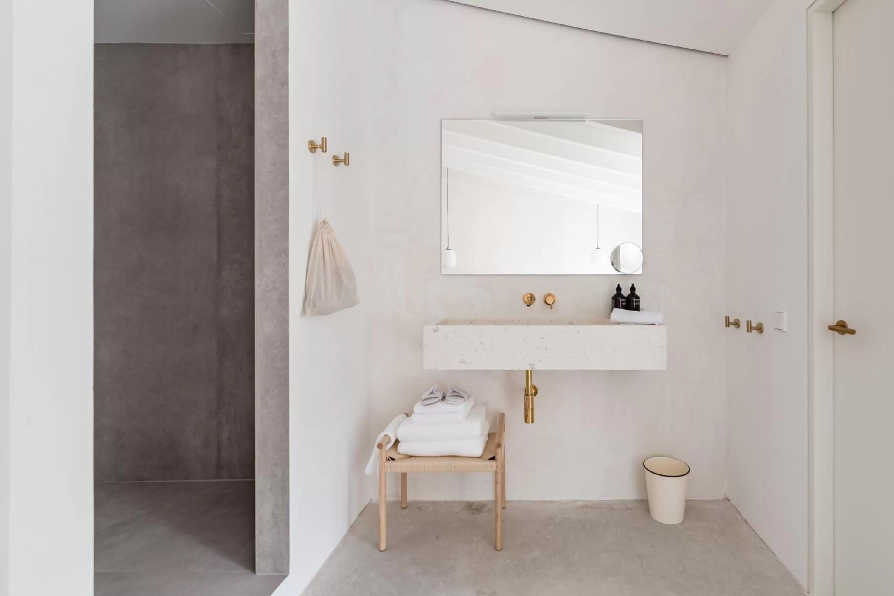 Bathroom in Meem Townhouse