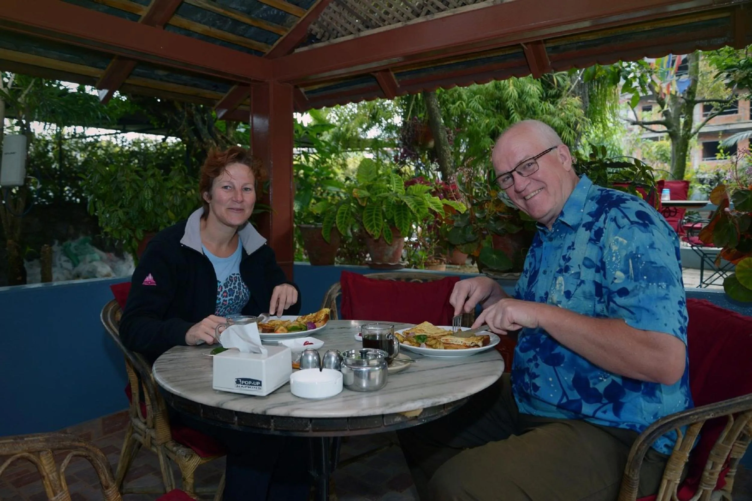 Garden in Hotel Silver Oaks Inn
