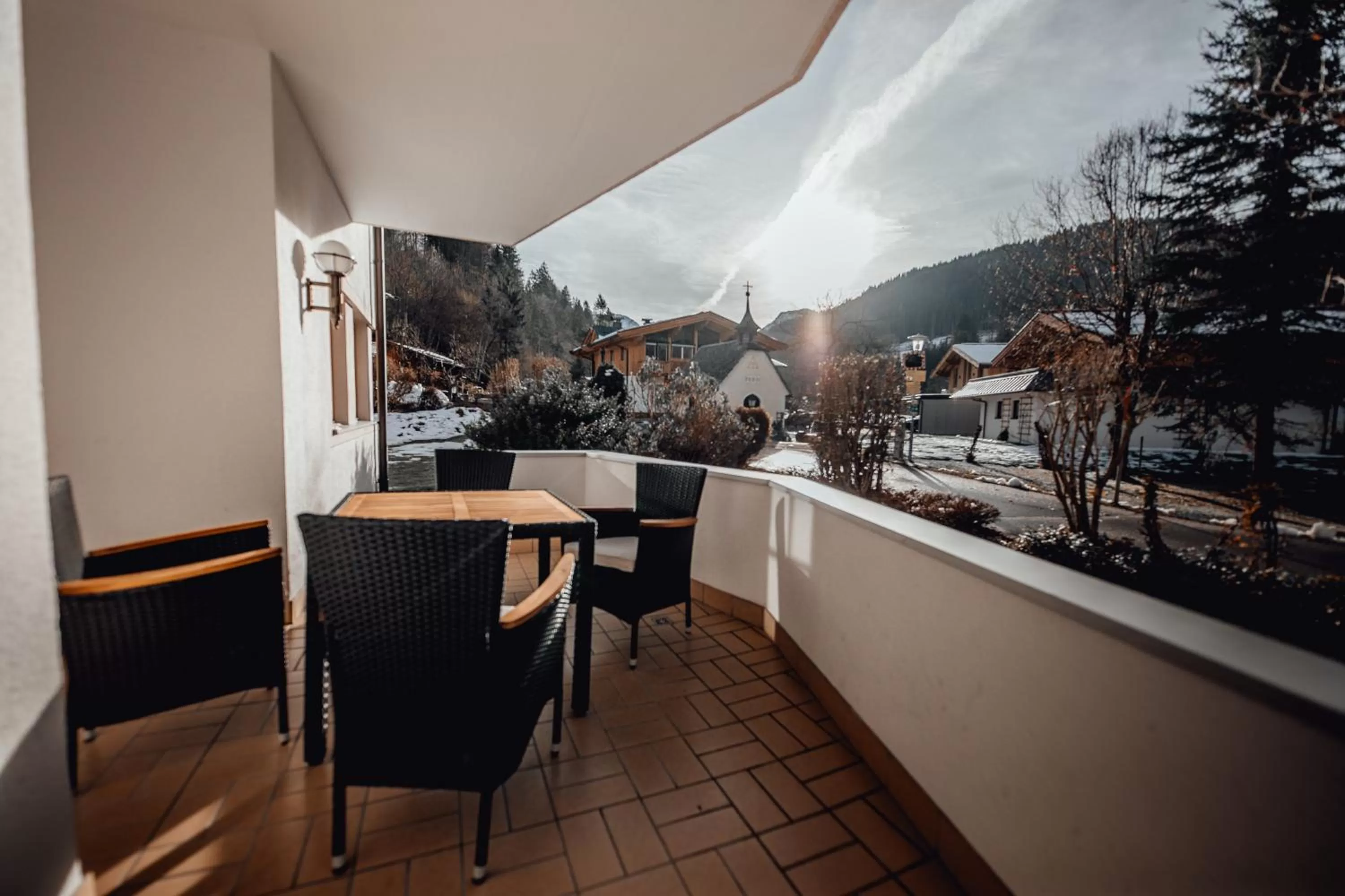 Balcony/Terrace in Dandler - Zimmer und Ferienwohnungen