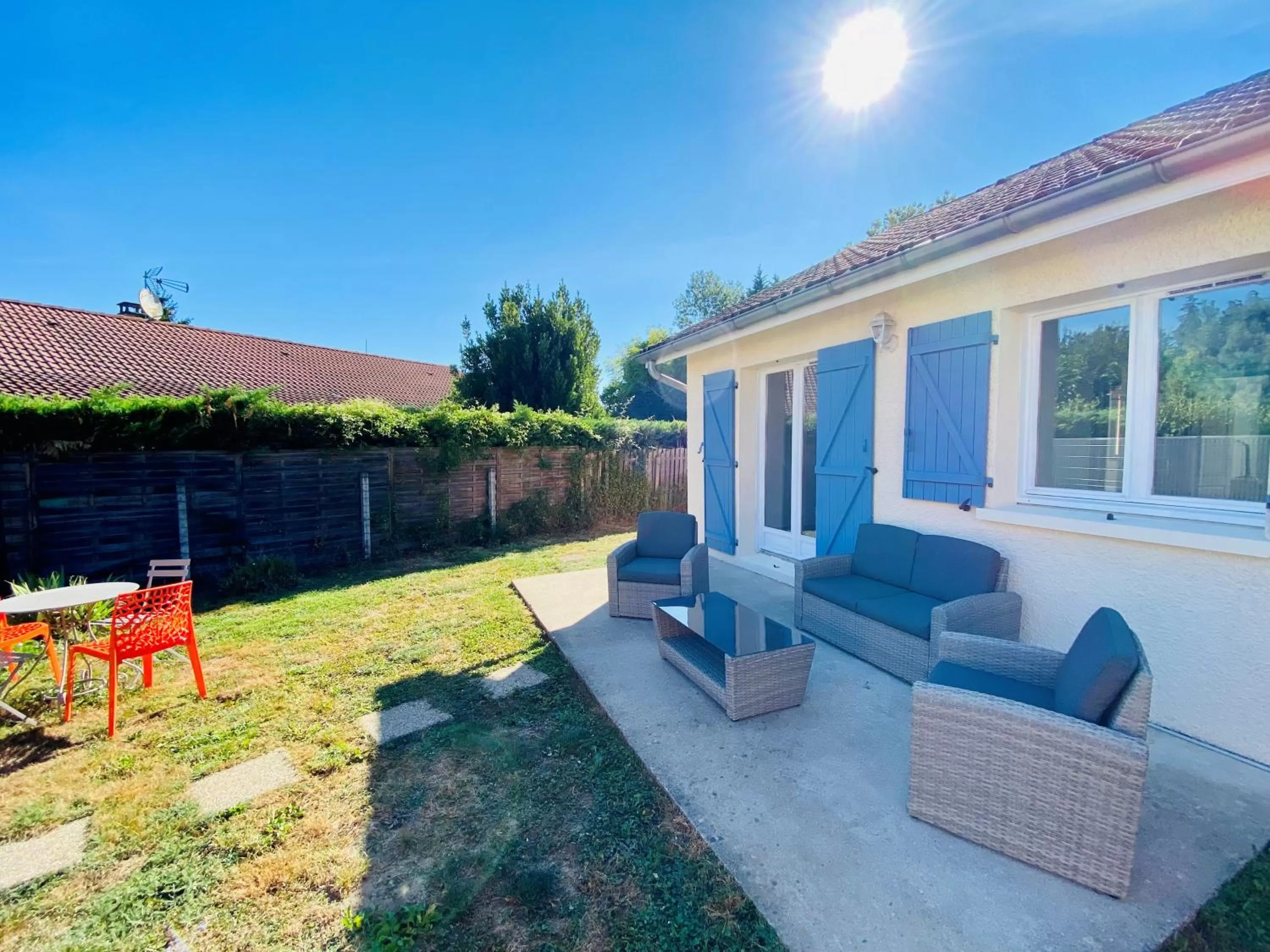 Patio in Les Villas du Domaine de Suzel