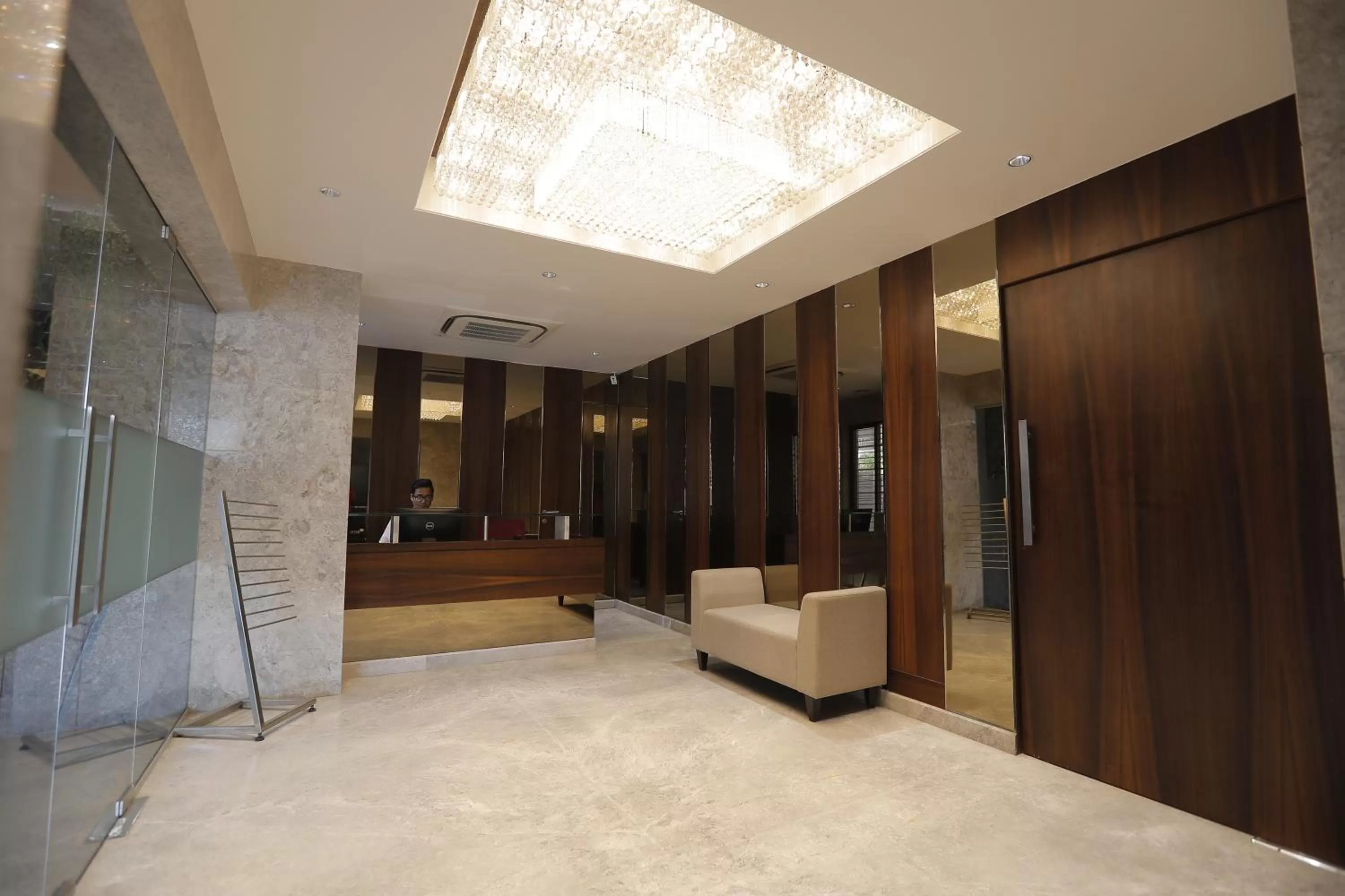 Lobby or reception in Hotel Radiance