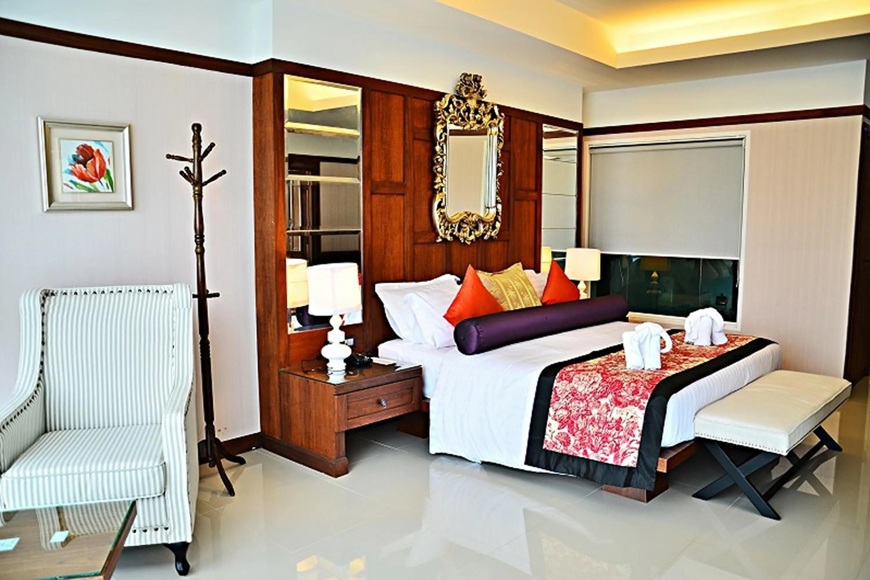Bed in The Par Phuket SHA Plus