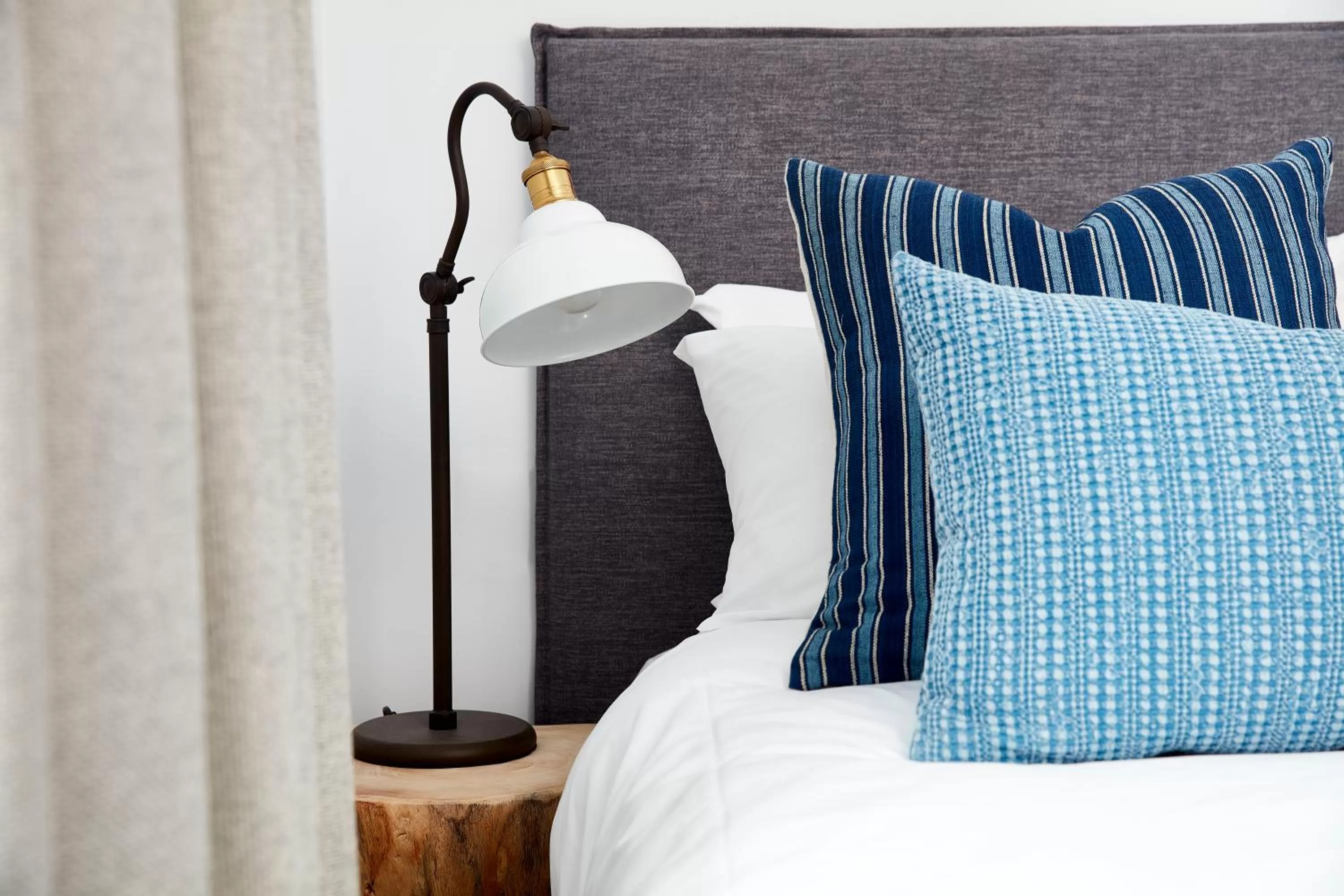 Bed in The Clovelly Hotel