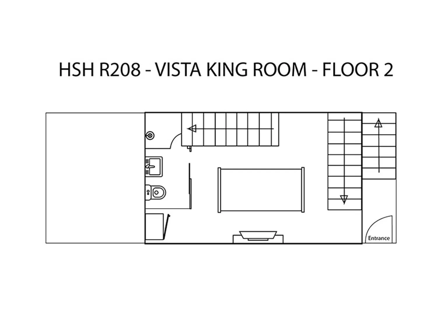 Floor plan in Heeren Straits Hotel