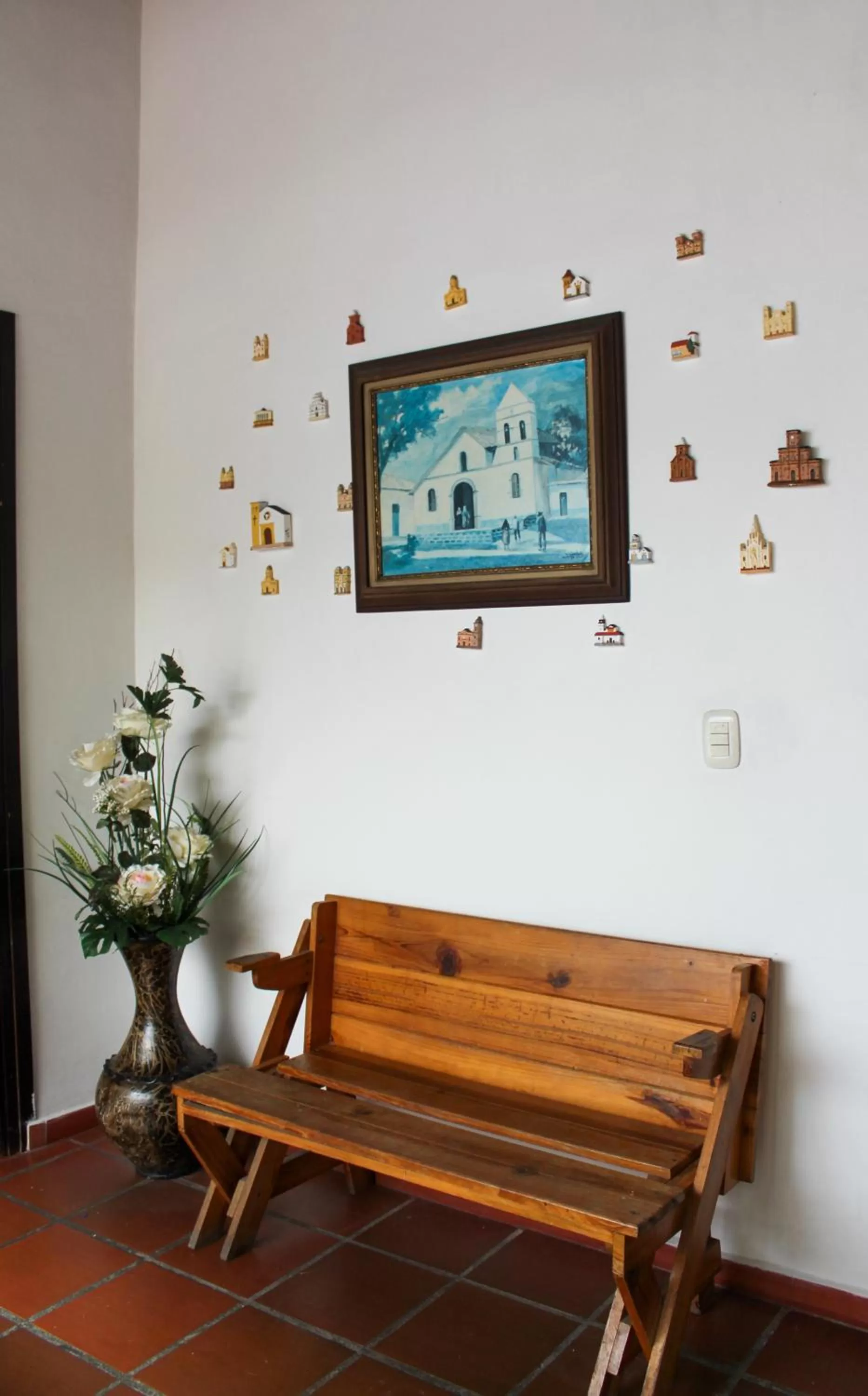 Living room, TV/Entertainment Center in Hotel Colonial San Felipe