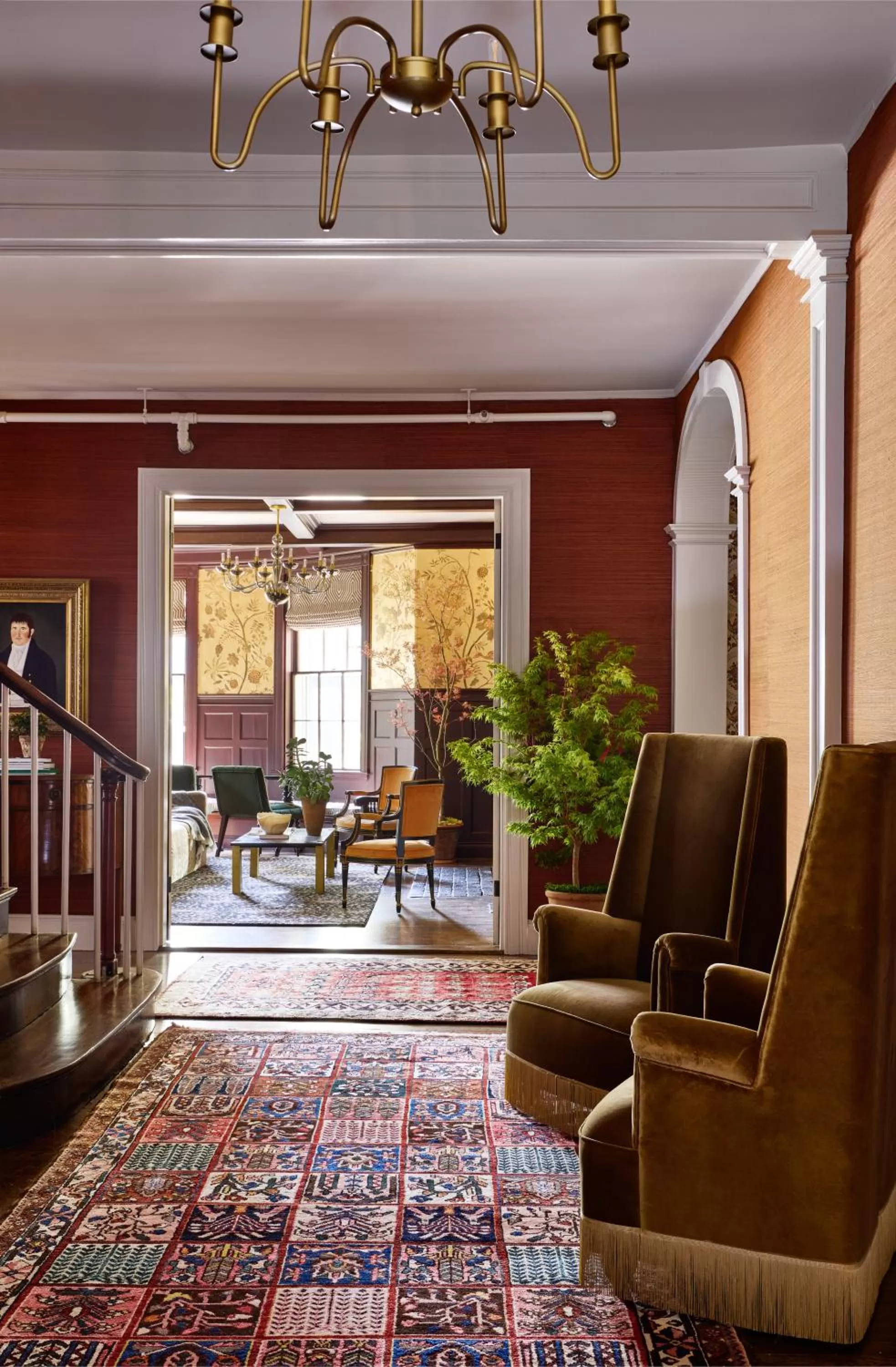 Lobby or reception in Kennebunkport Captains Collection