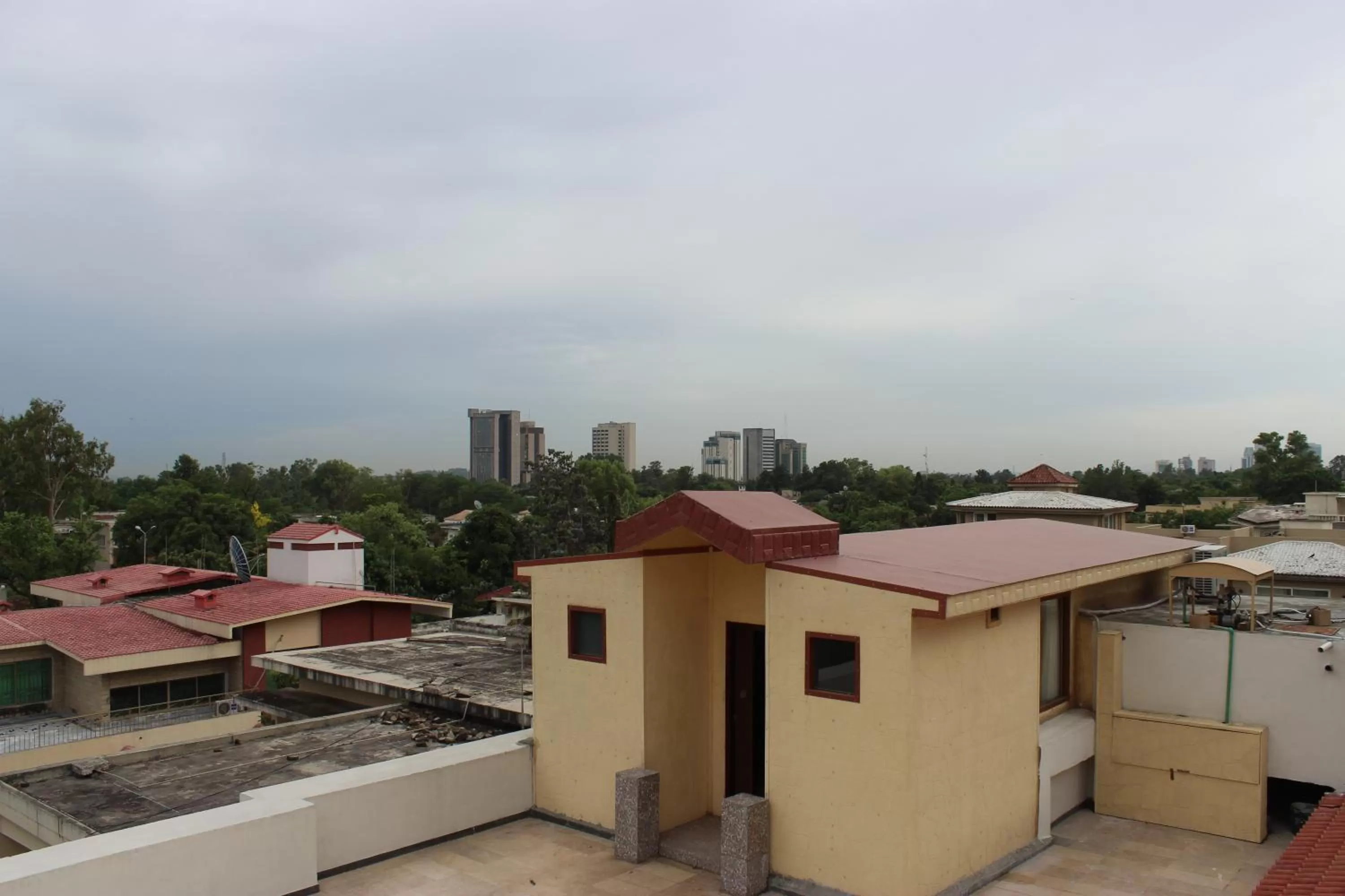 Bird's eye view in S Chalet Islamabad