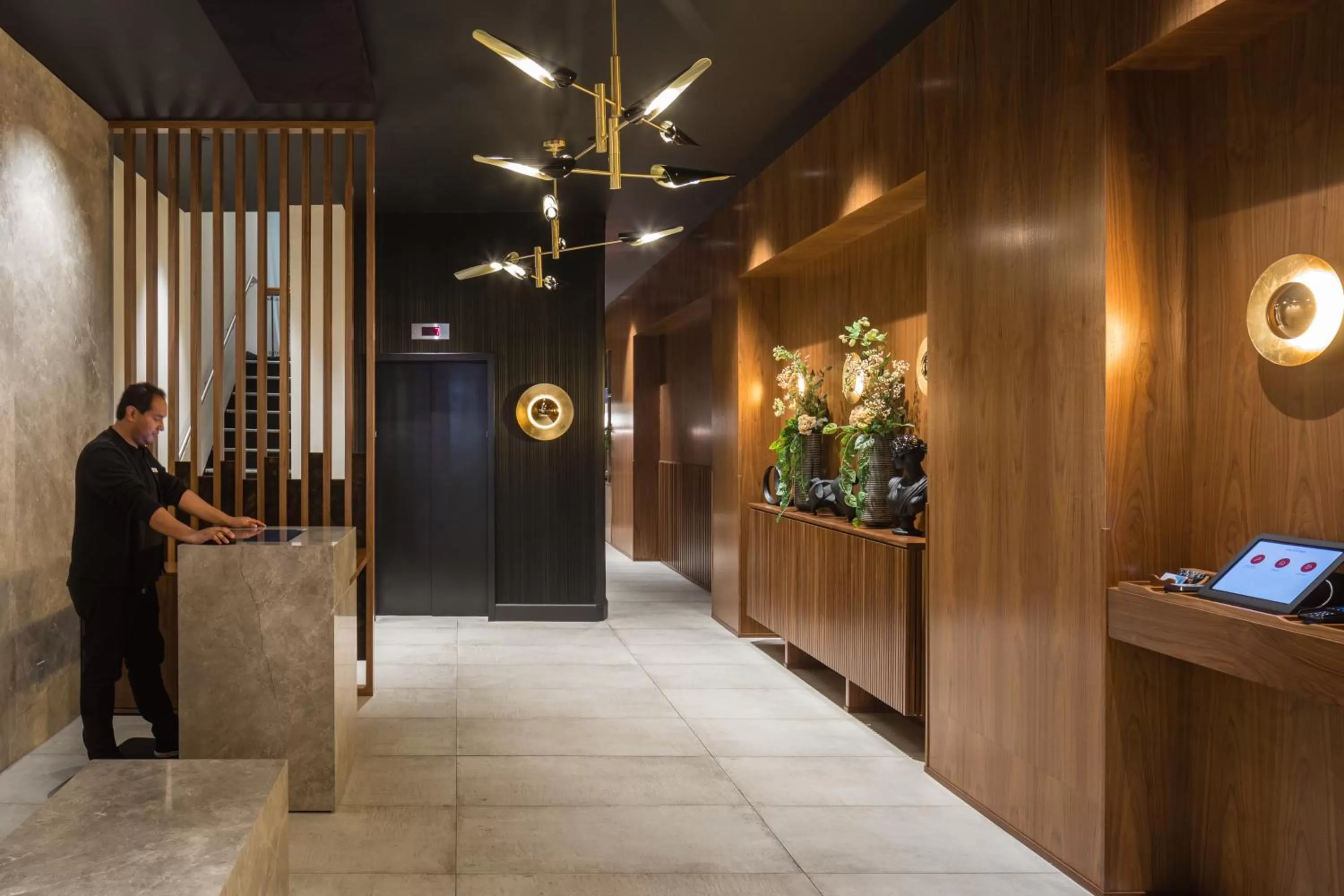 Lobby or reception in Hotel Stratford San Francisco - Handwritten Collection