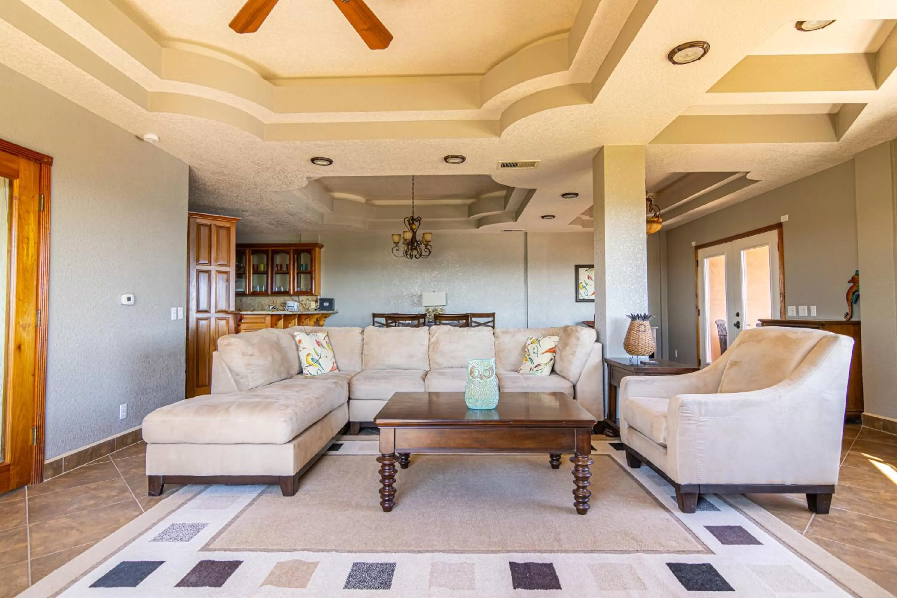 Living room, Seating Area in Lighthouse Beach Villas