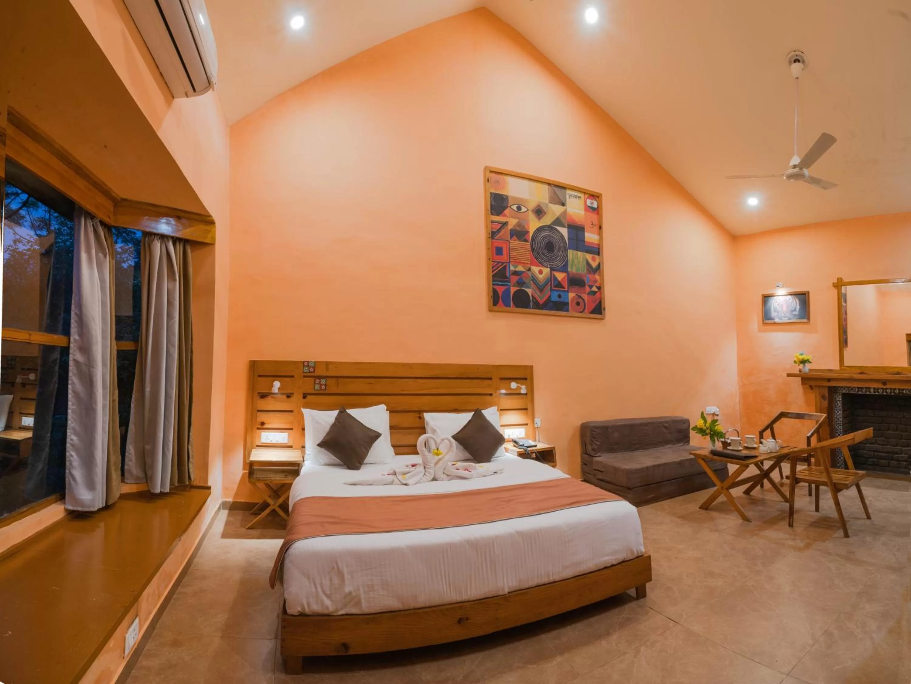 Bed in LaHermitage Resort