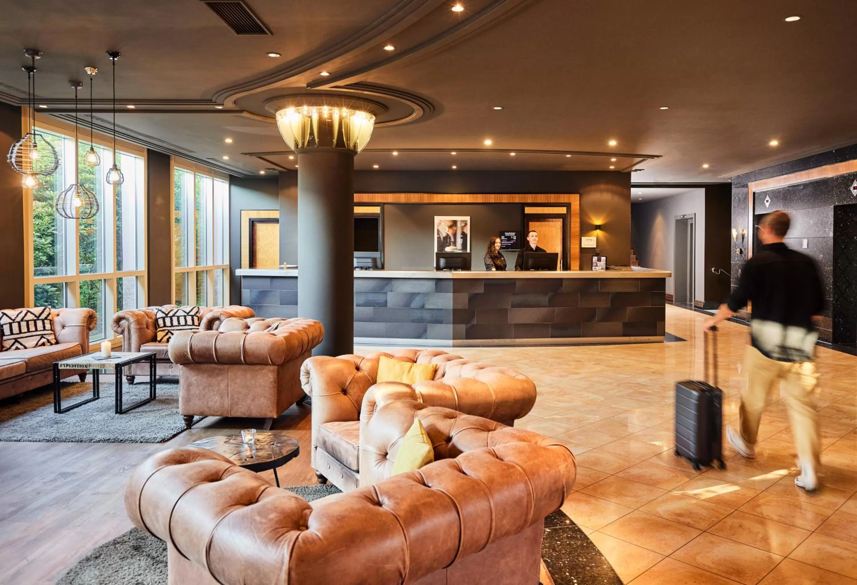 Lobby or reception in co56 Hotel Chemnitz