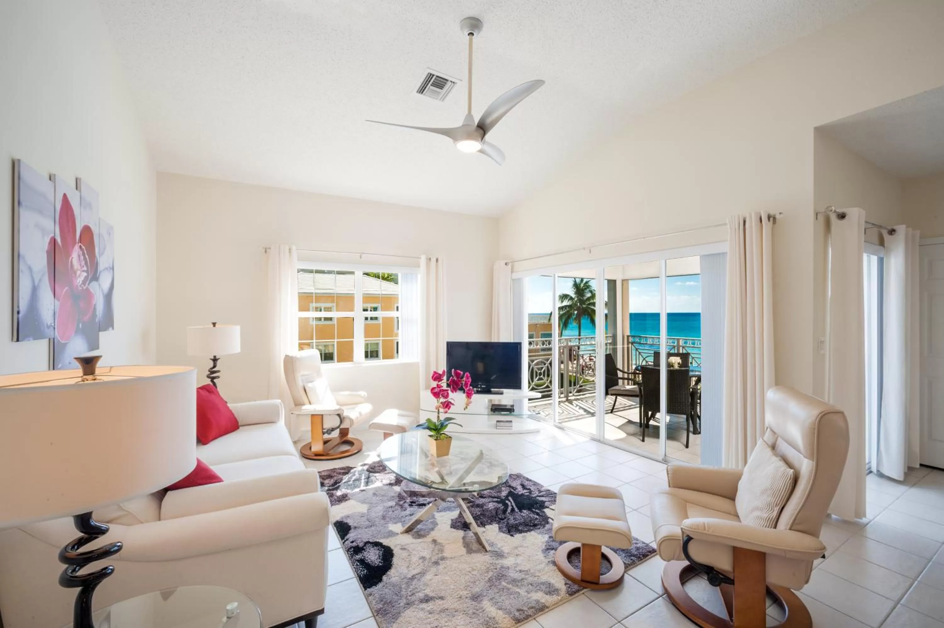 Living room in Regal Beach Club
