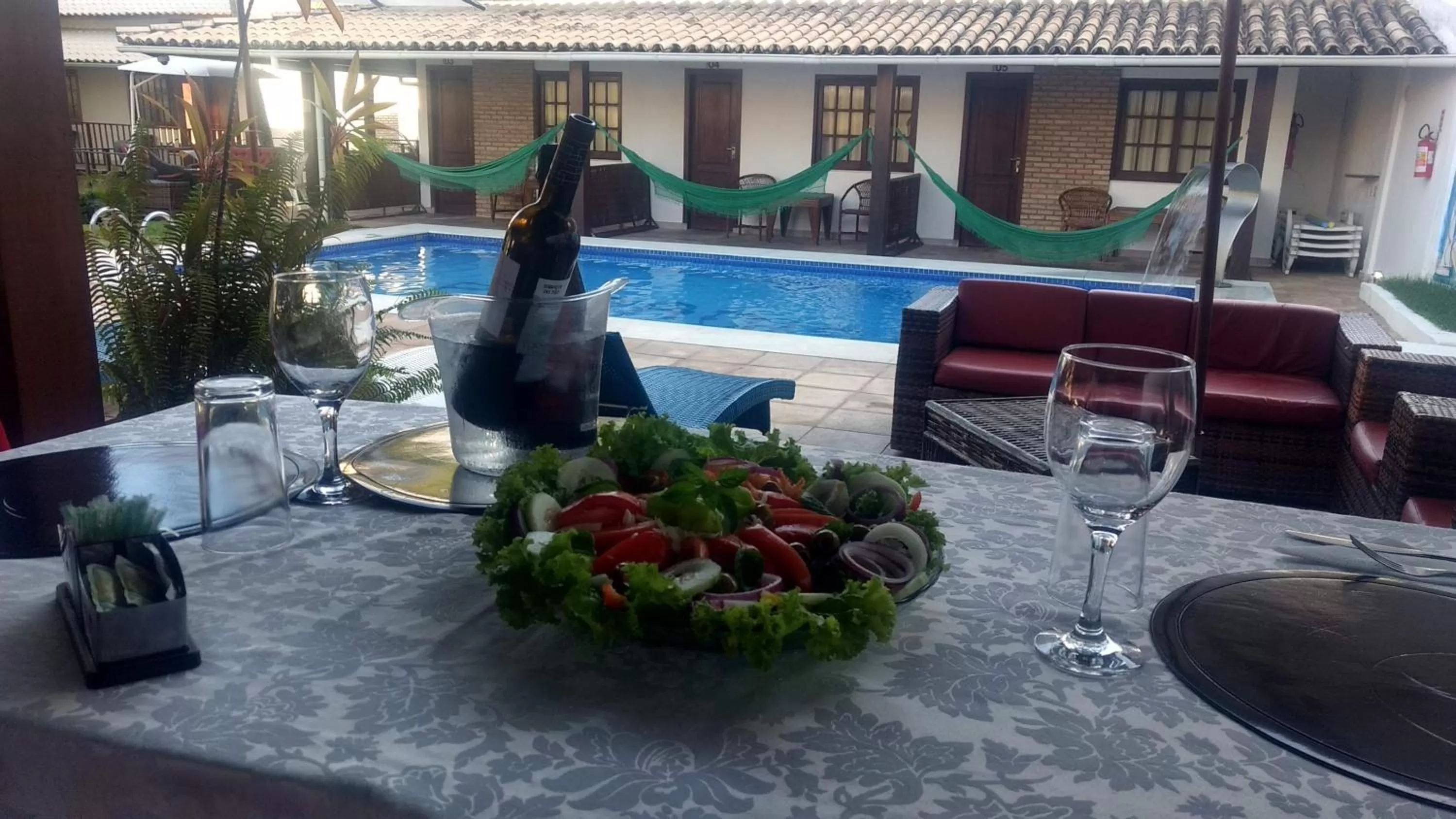 Swimming Pool in Hotel Pousada Salvador Paradise