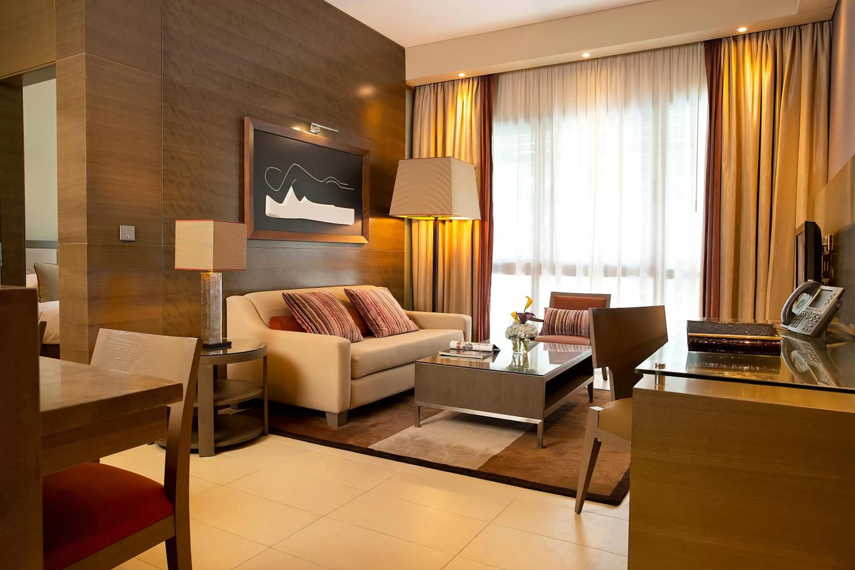 Living room in Park Arjaan by Rotana, Abu Dhabi
