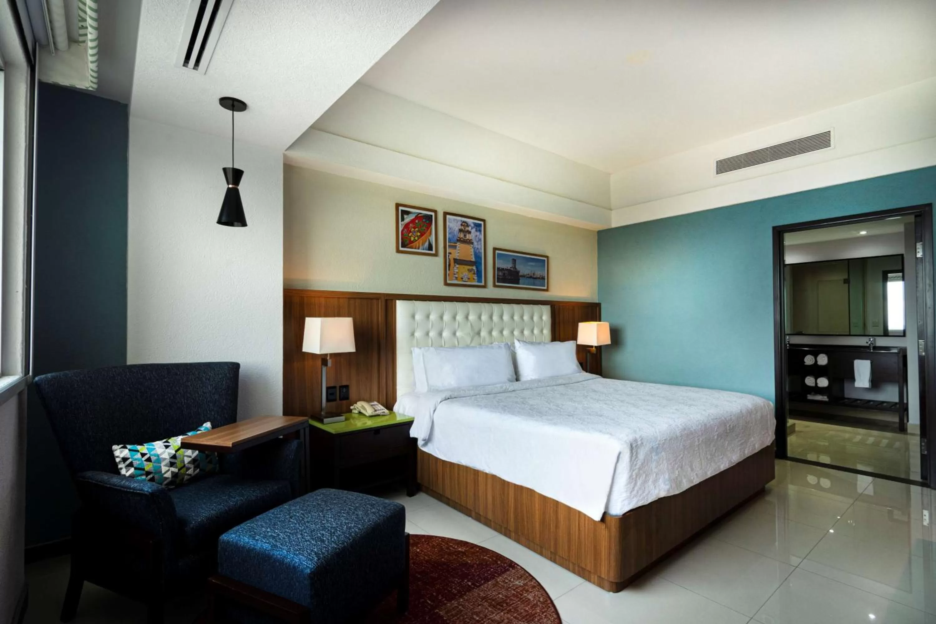 Bed in Hampton by Hilton Veracruz Boca Del Rio